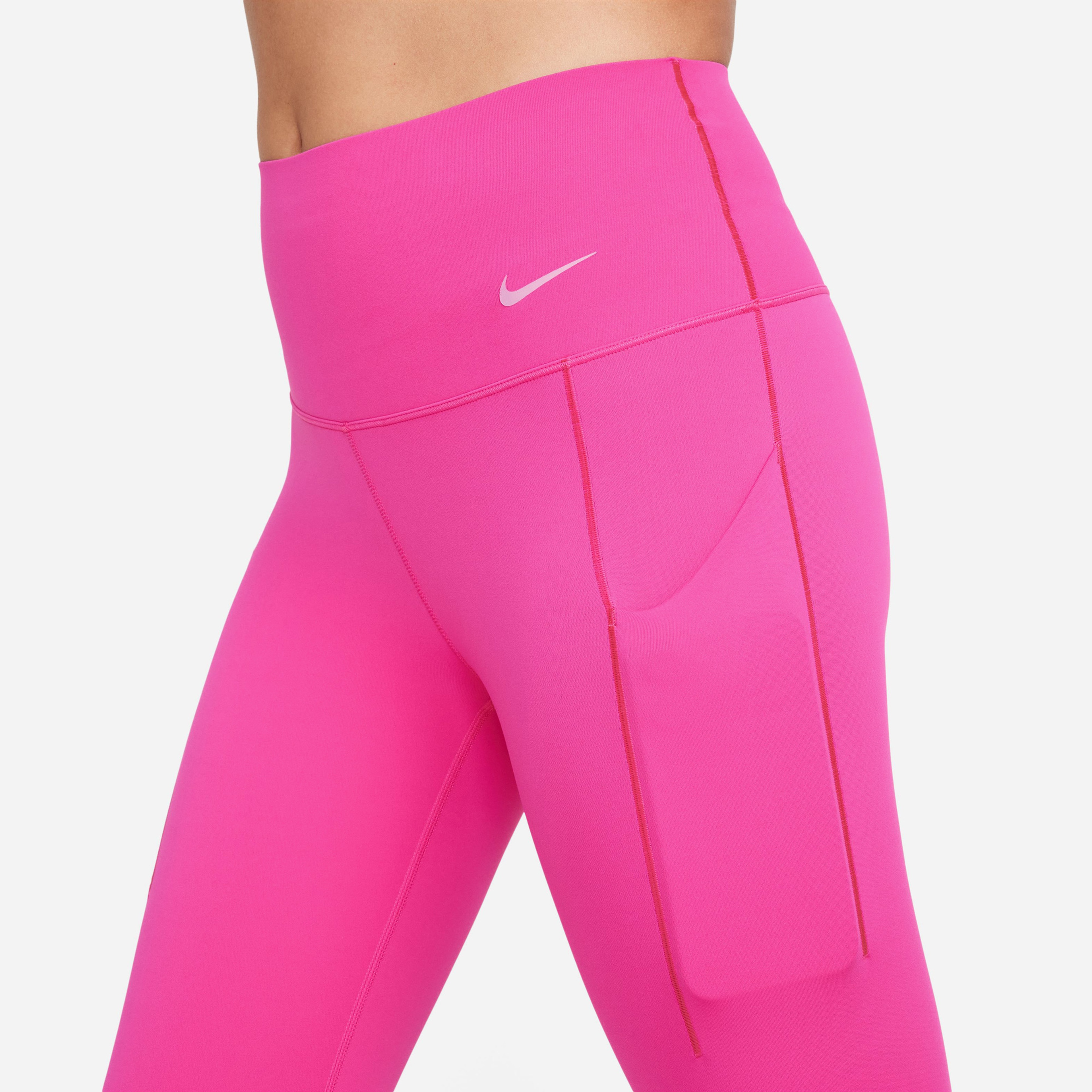 Nike Dri-FIT Universa High Rise Kadın Pembe Tayt