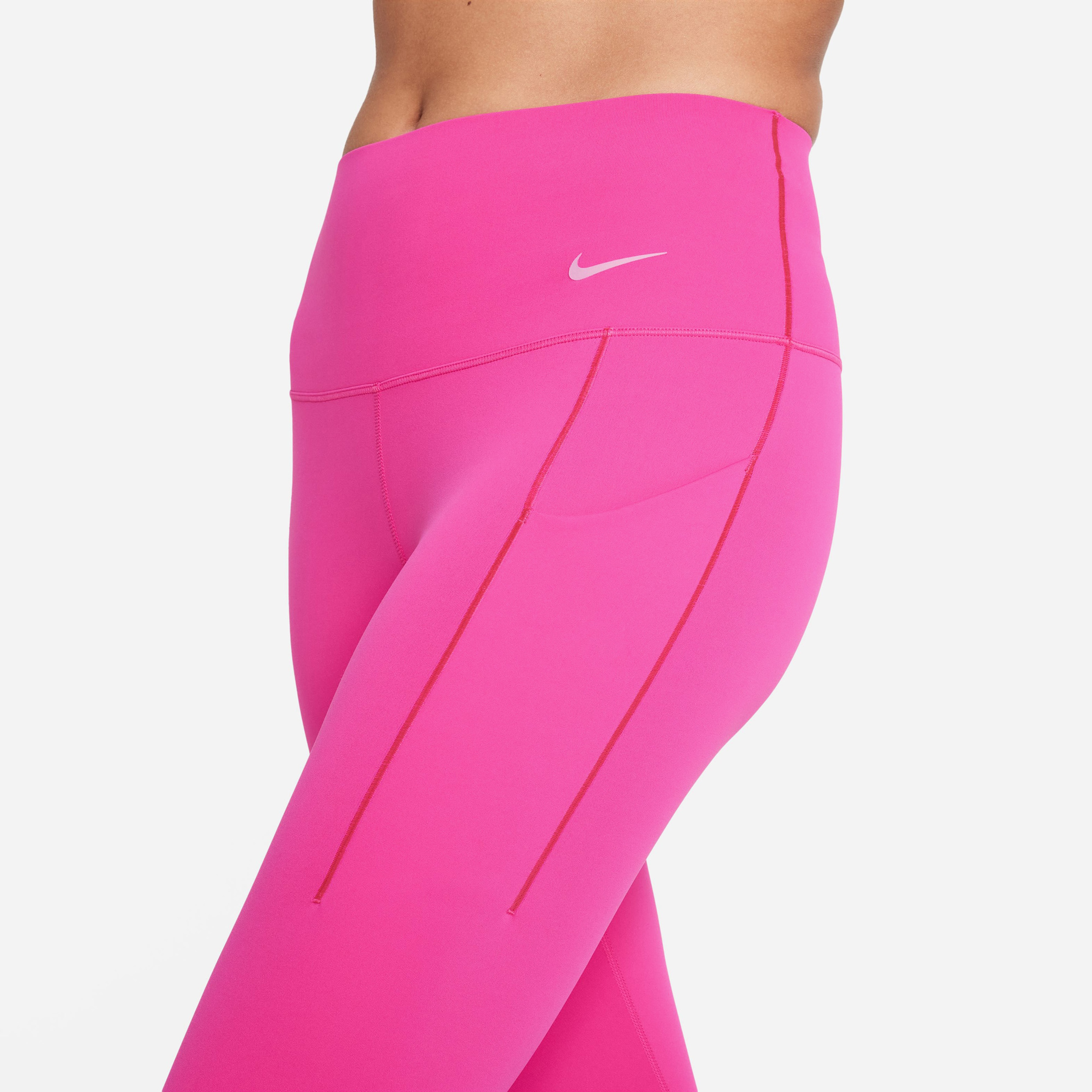 Nike Dri-FIT Universa High Rise Kadın Pembe Tayt