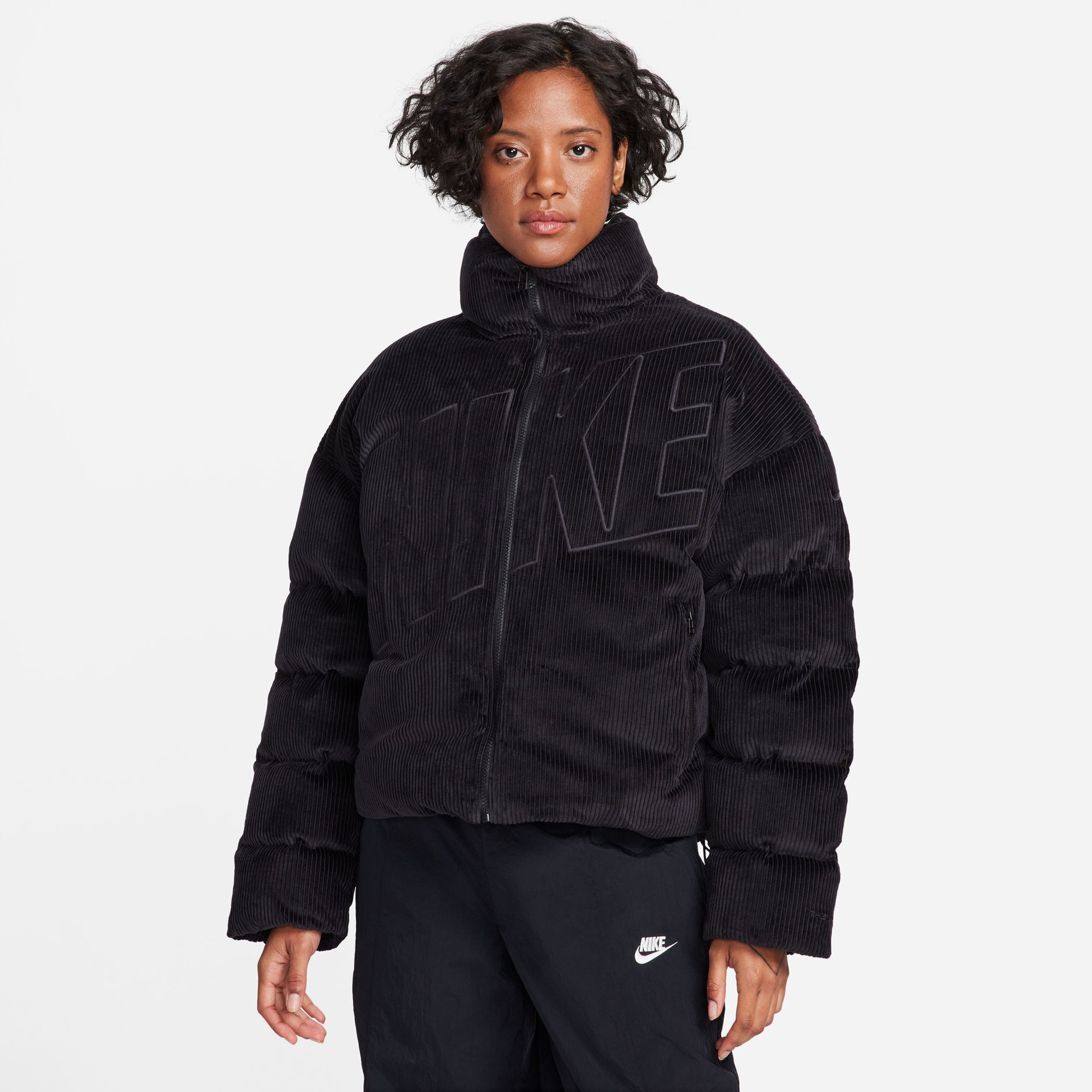Nike Sportswear Essential Prima Puffer Cozy Kadın Siyah Mont