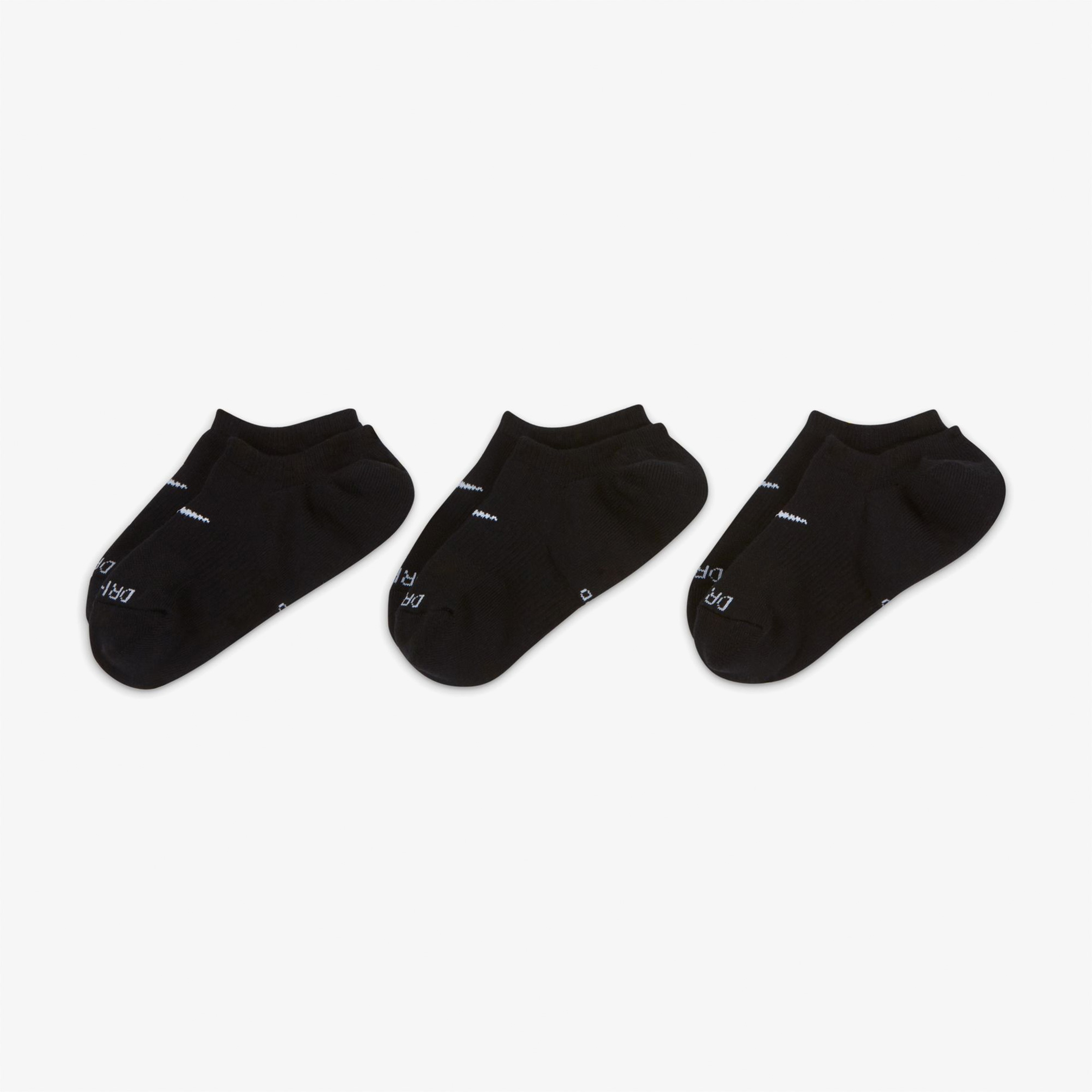 Nike Everyday Plus Cush Footie Unisex Siyah Çorap