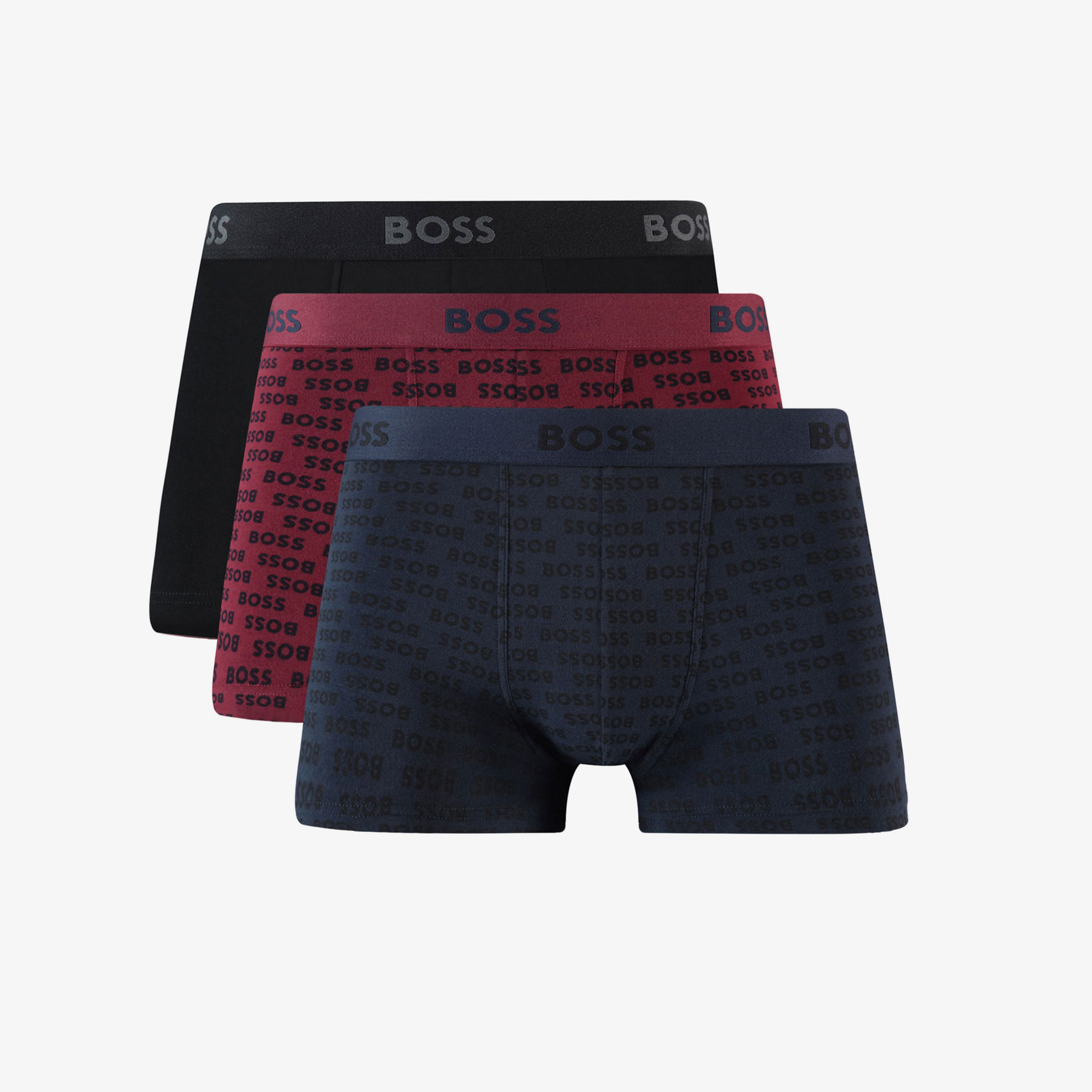 Boss 2Design 3'lü Erkek Renkli Boxer