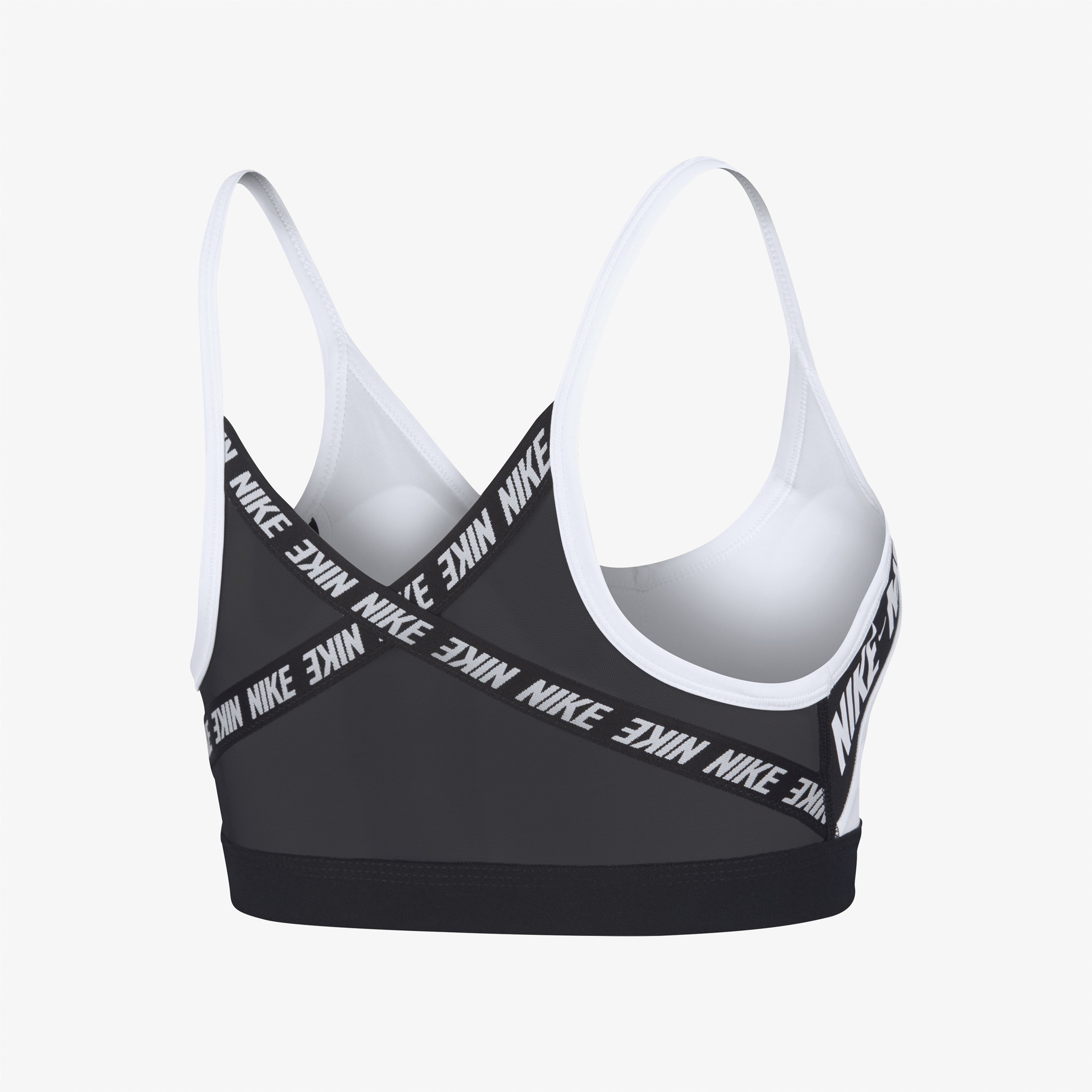 Nike Indy Logo Kadın Beyaz Bra