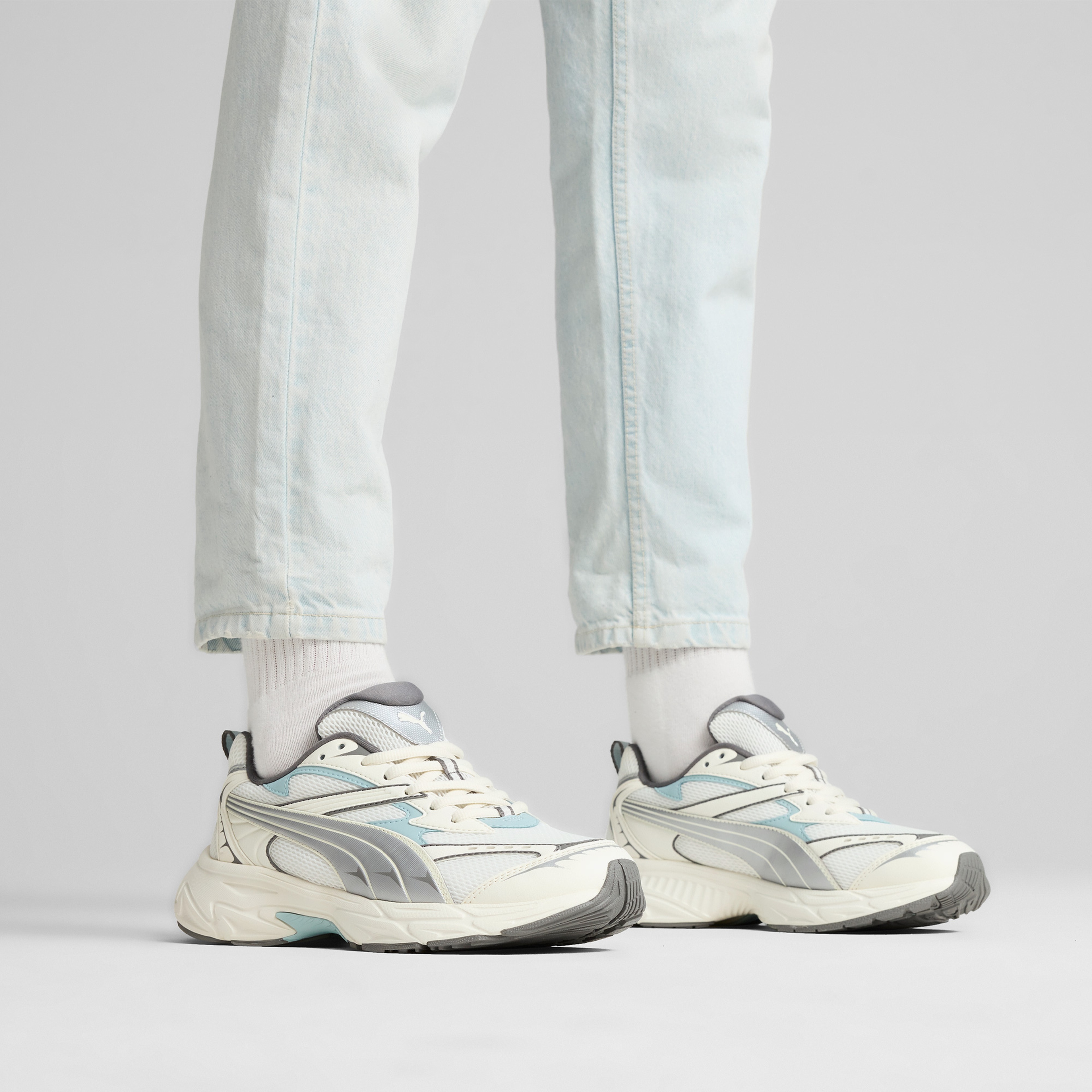 Puma Morphic Unisex Krem Spor Ayakkabı