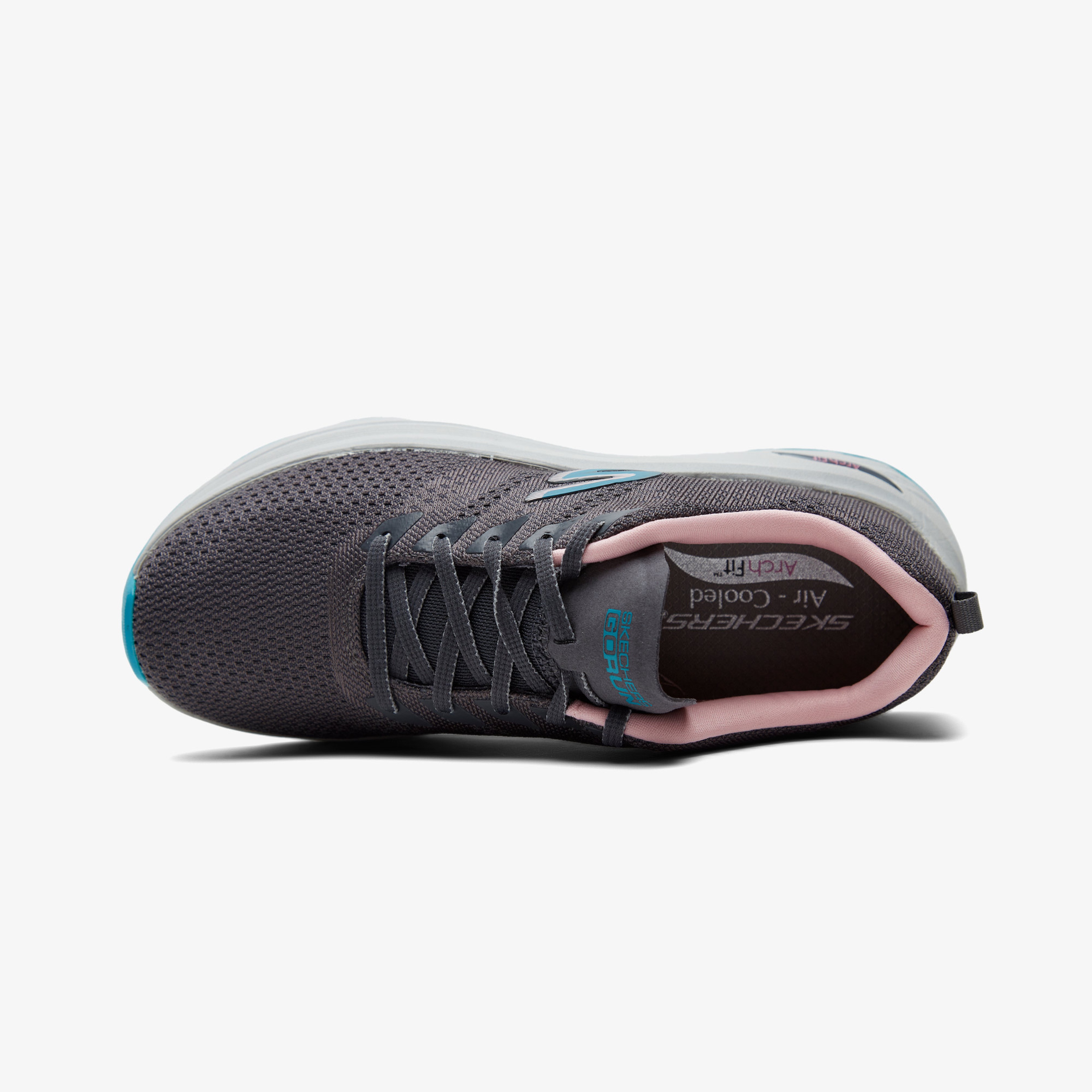 Skechers Max Cushioning Arch Fit Kadın Gri Koşu Ayakkabısı