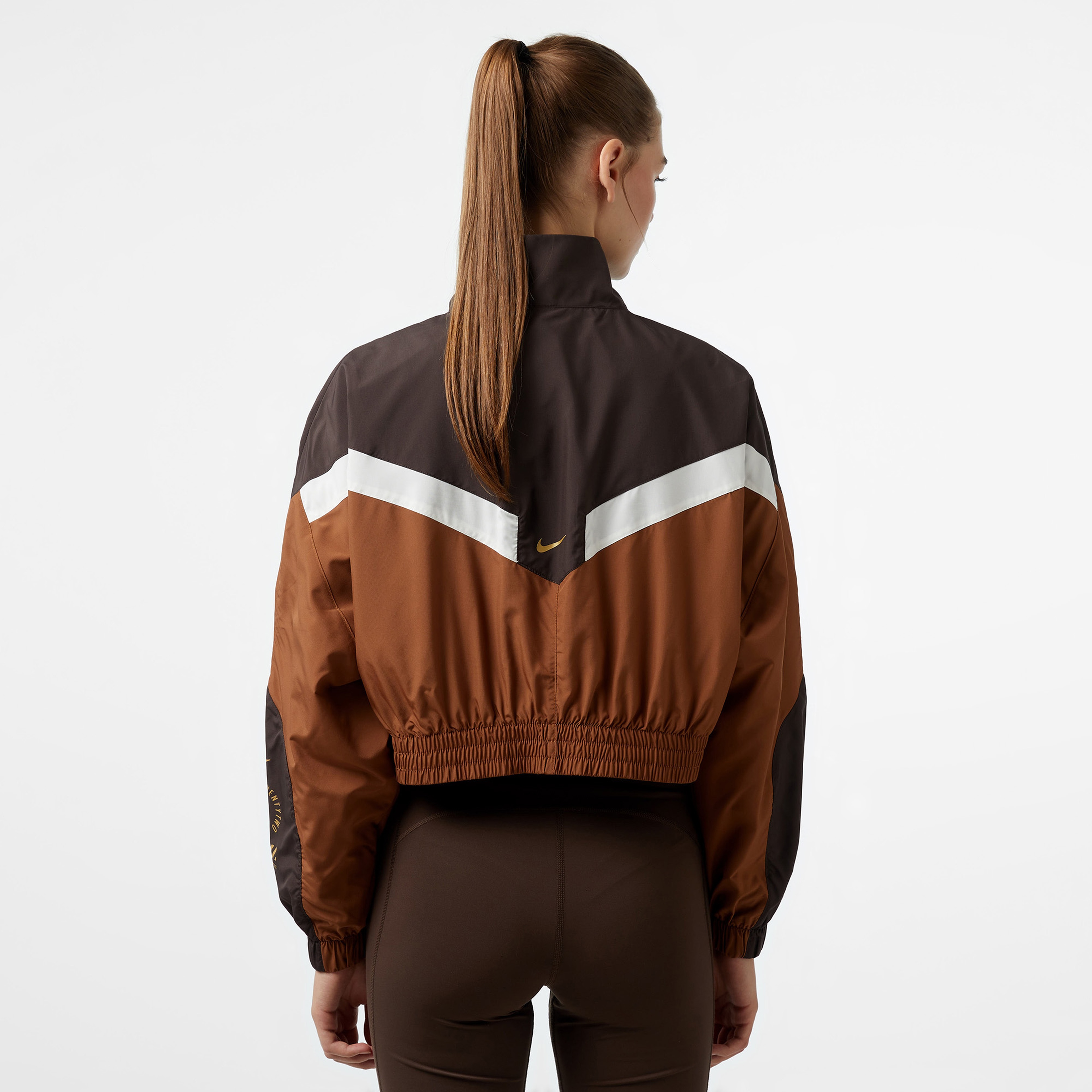 Nike Sportswear Woven Street Kadın Kahverengi Ceket