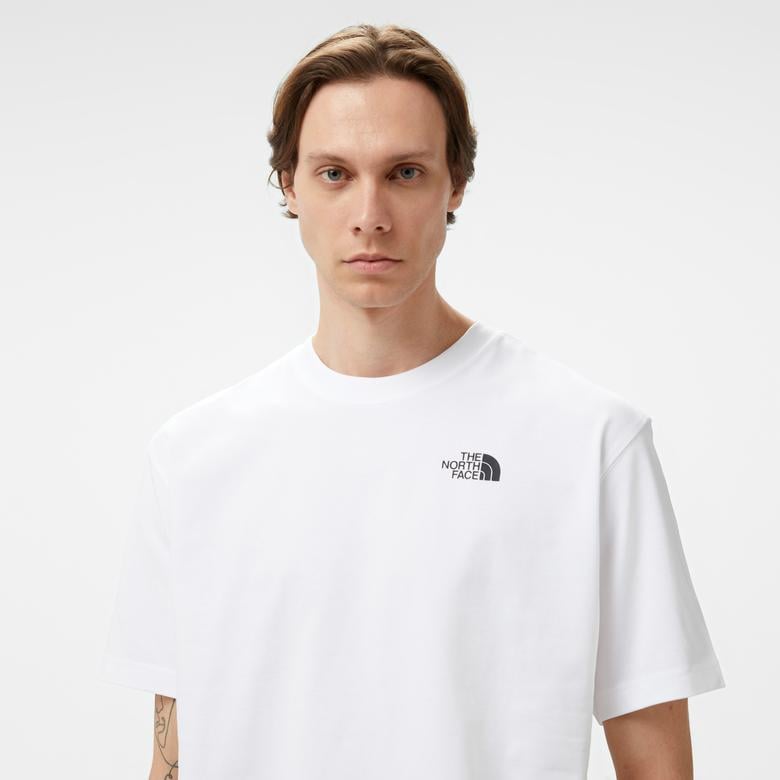 The North Face Yinka Ilori Box Graphic Erkek Beyaz T-Shirt