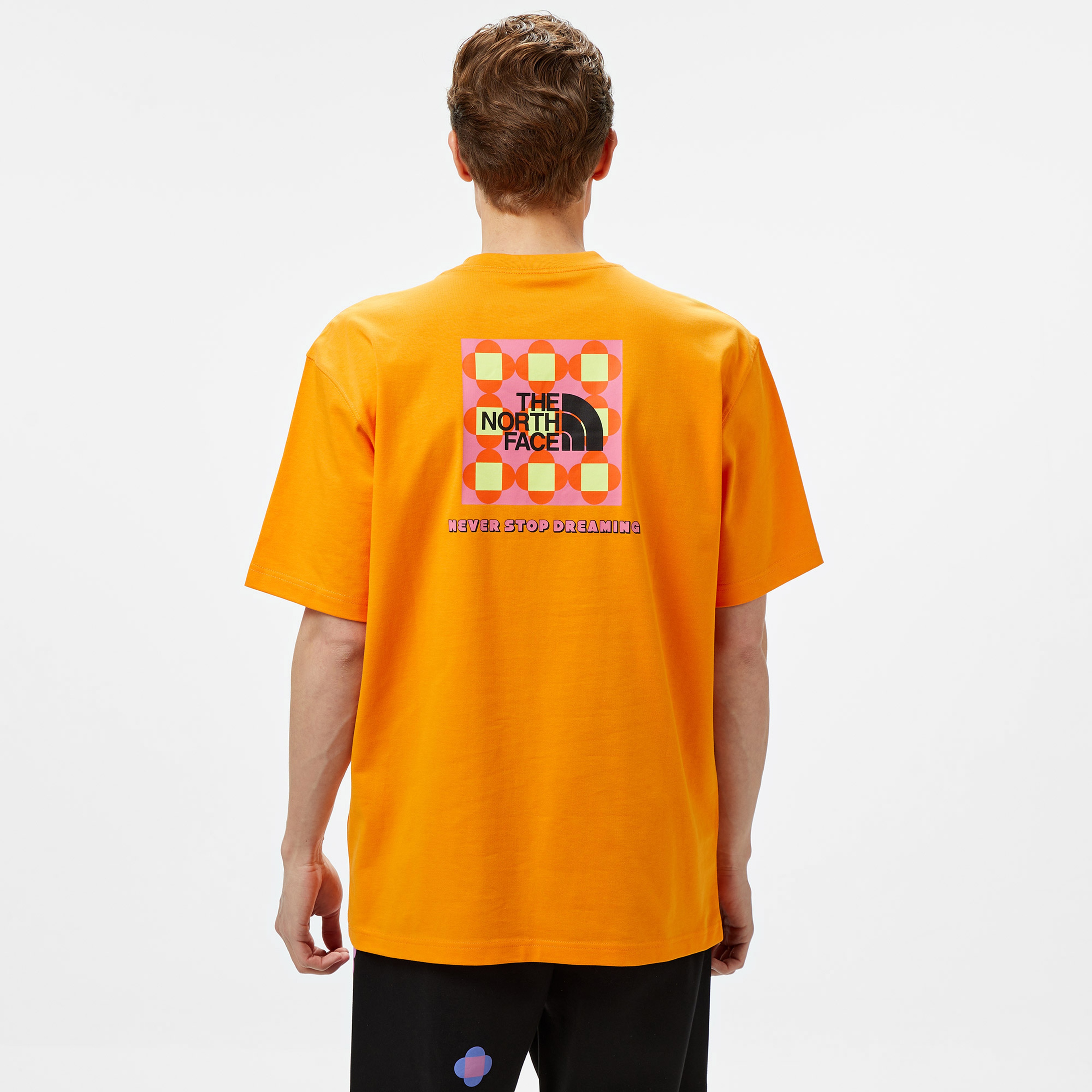 The North Face Yinka Ilori Box Graphic Erkek Sarı T-Shirt