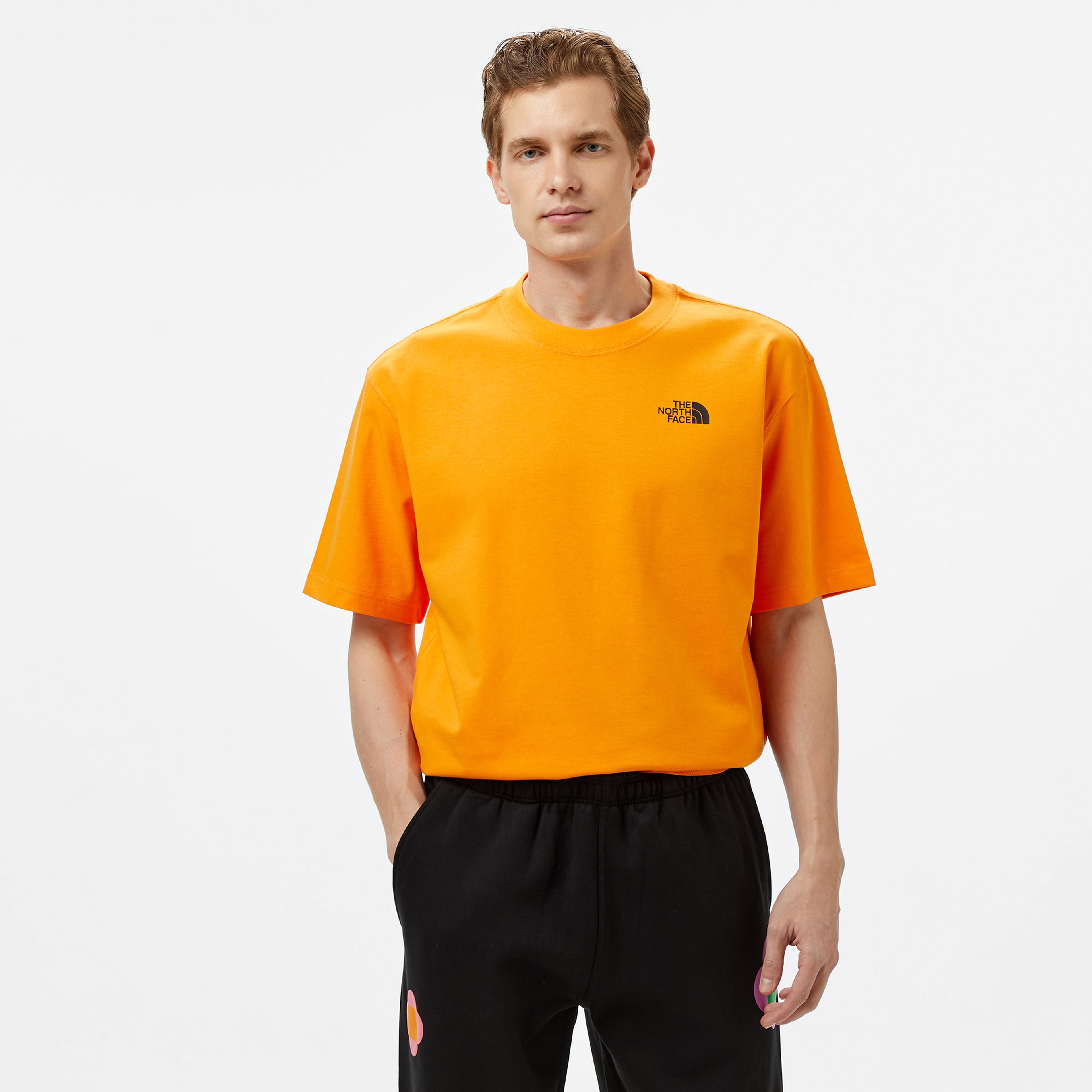 The North Face Yinka Ilori Box Graphic Erkek Sarı T-Shirt