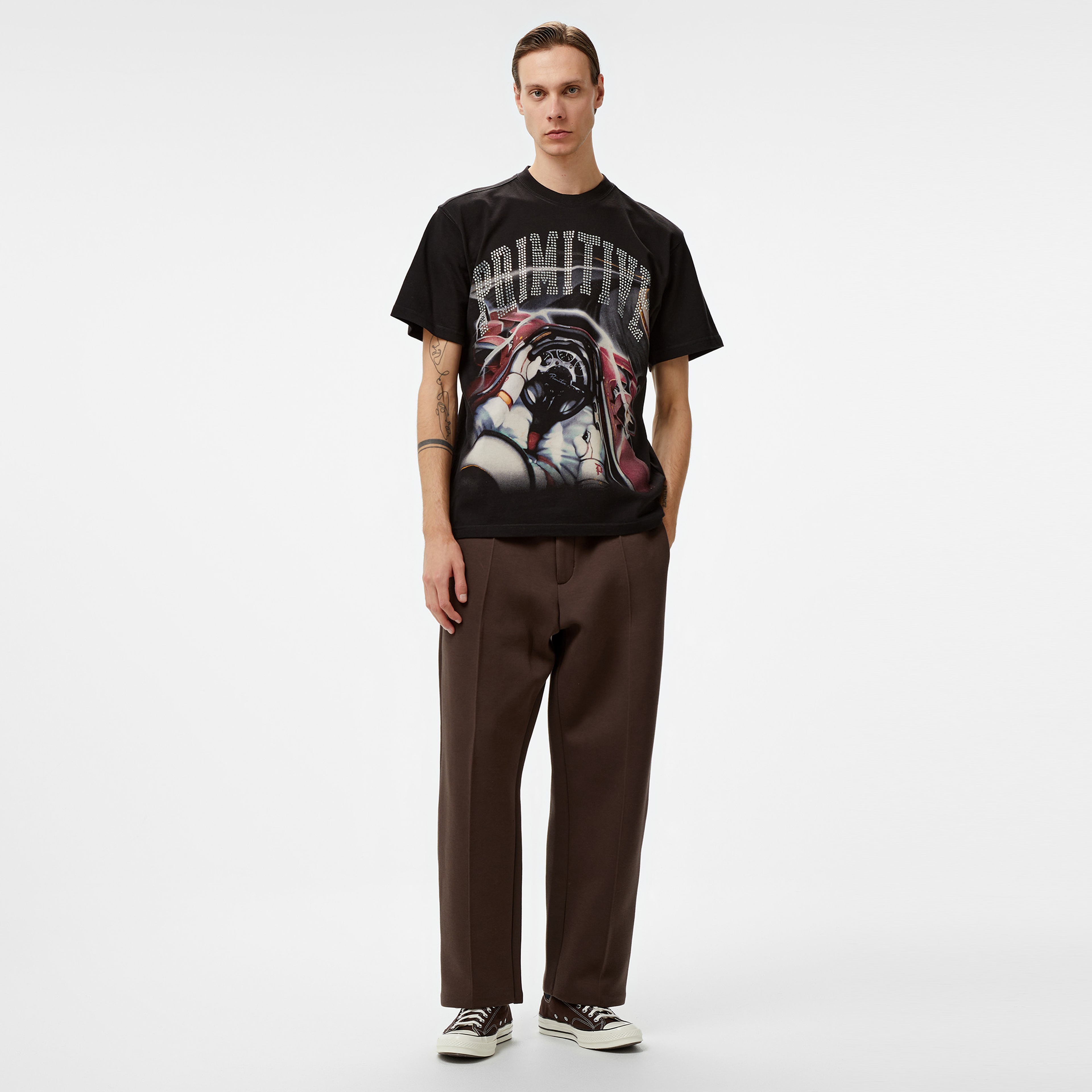 Primitive Indy Hw Erkek Siyah T-Shirt