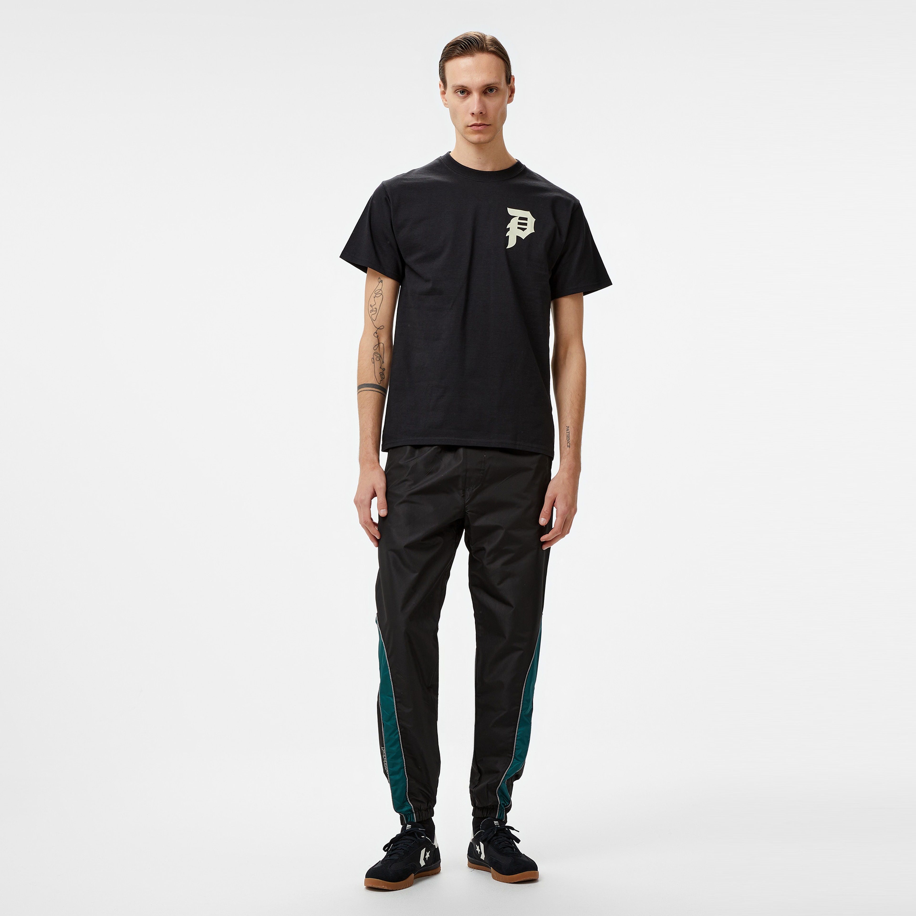 Primitive Courage Erkek Siyah T-Shirt