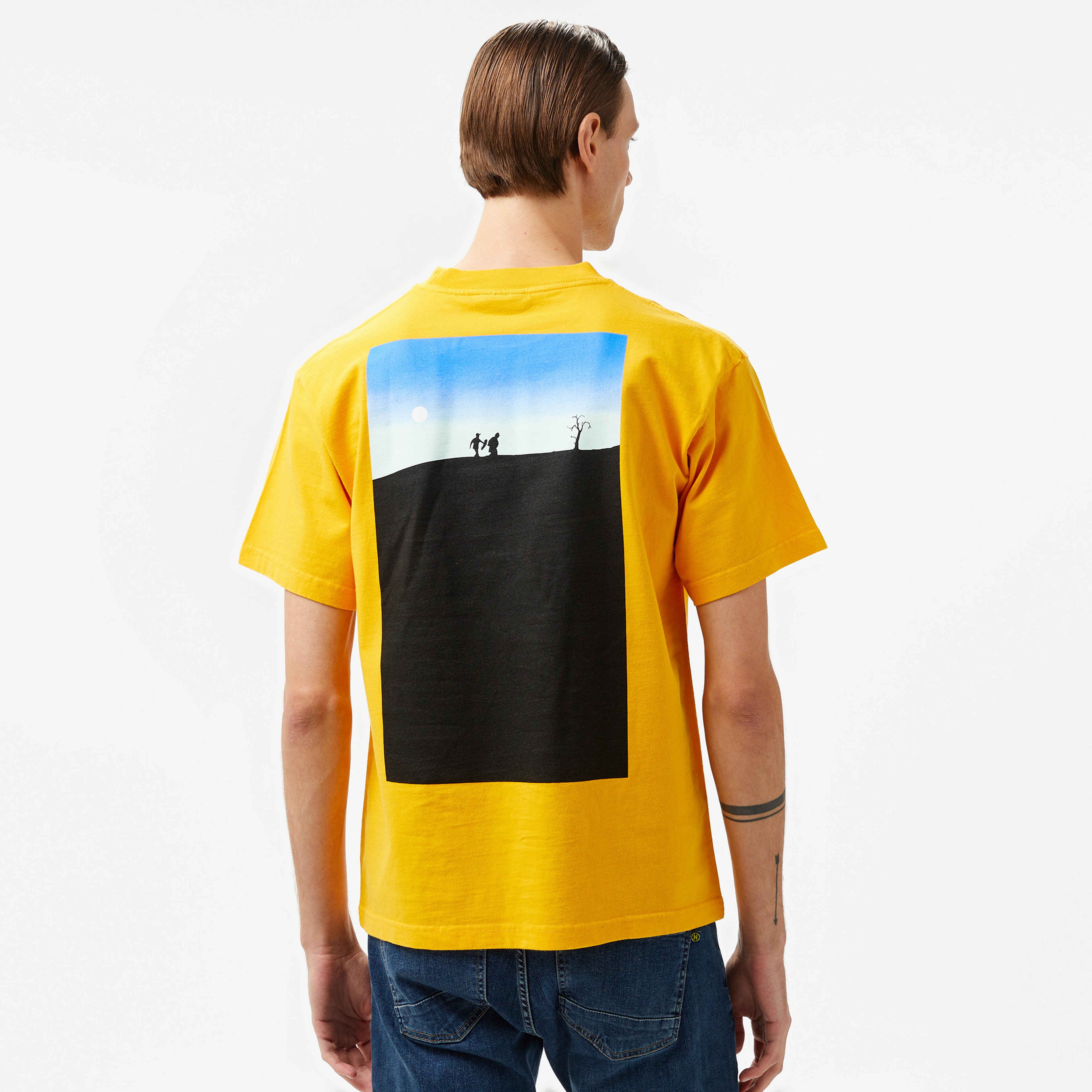 The Hundreds Still Waiting Erkek Sarı T-Shirt