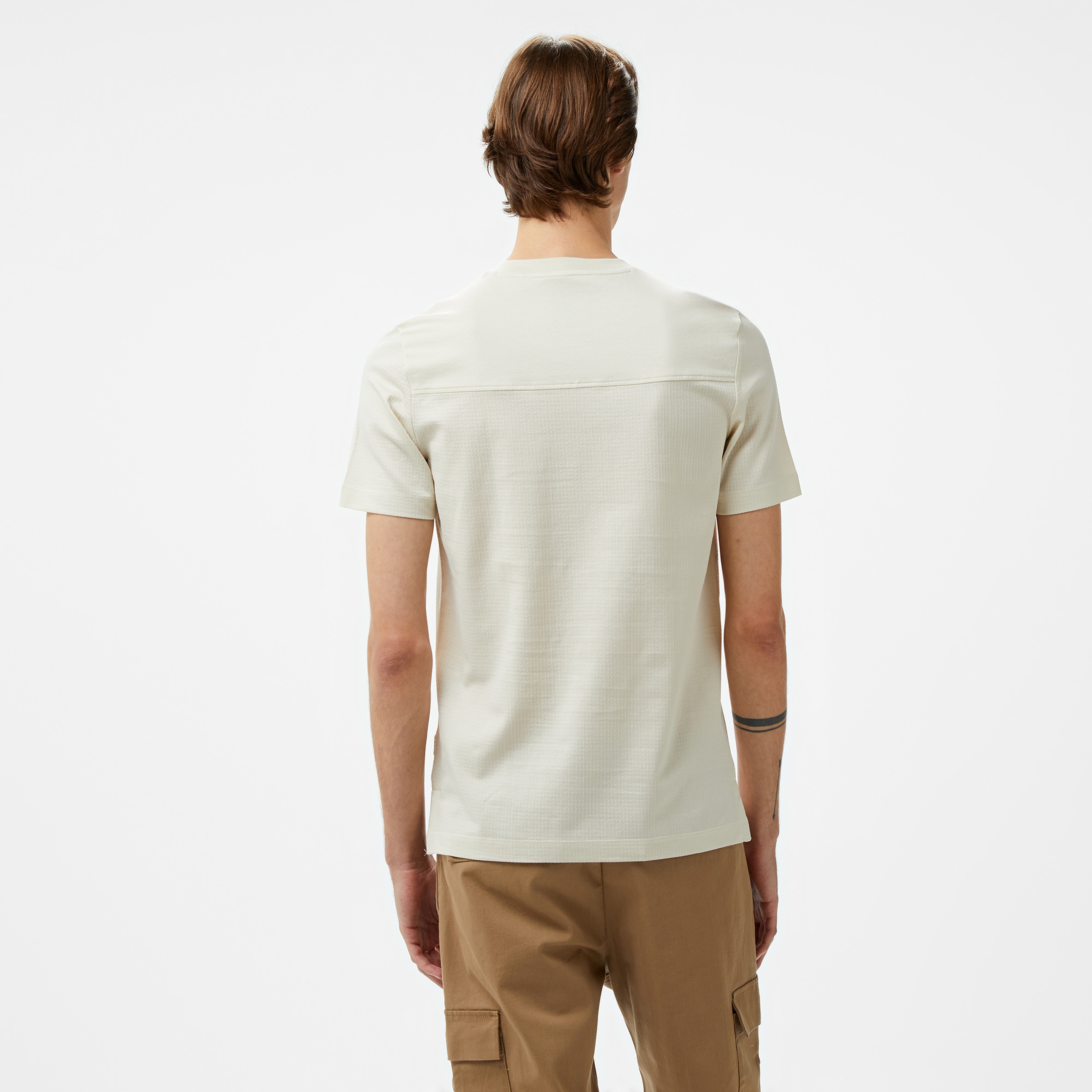 Boss P-Thompson 207 Erkek Beyaz T-Shirt