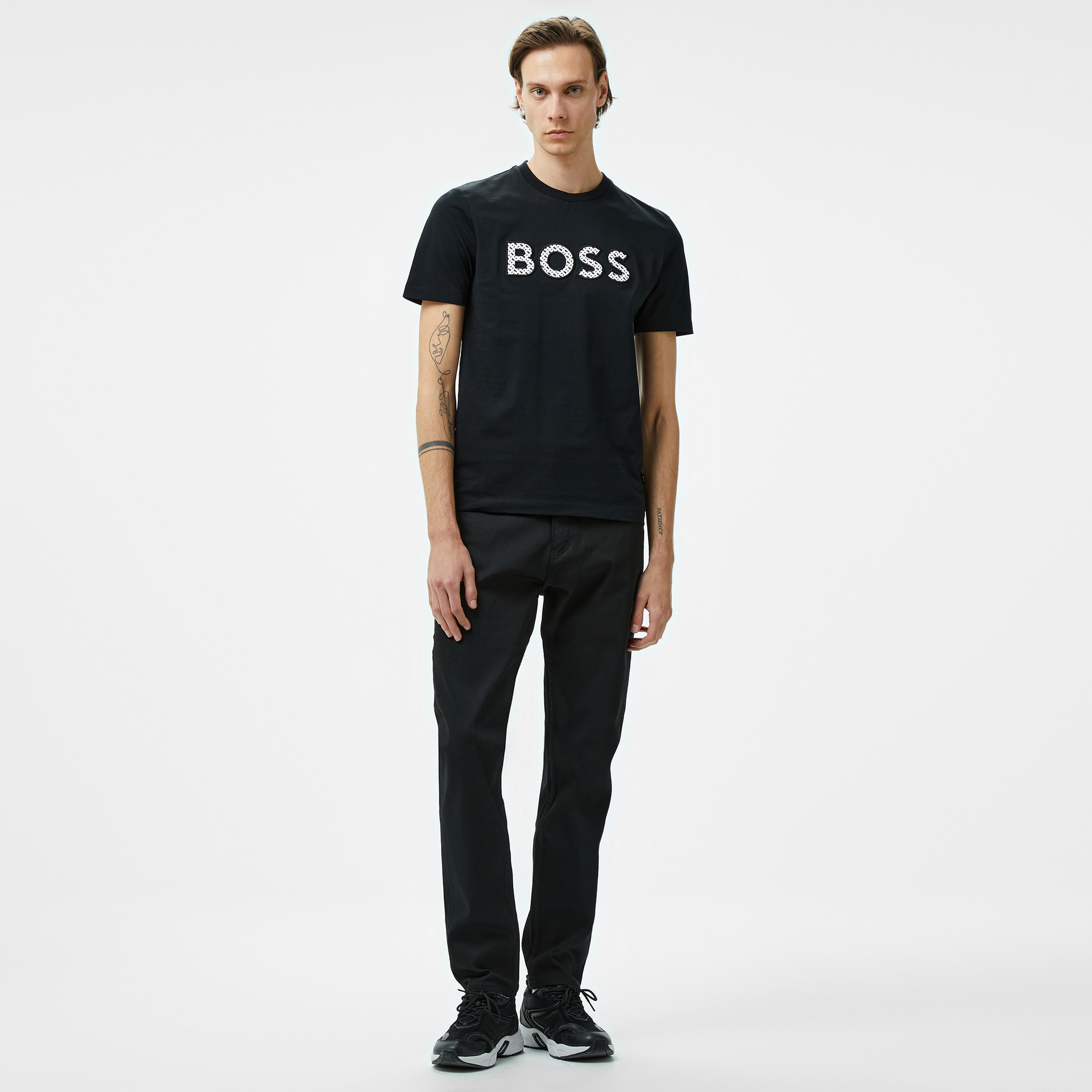 Boss C-Thompson 06 Erkek Siyah T-Shirt