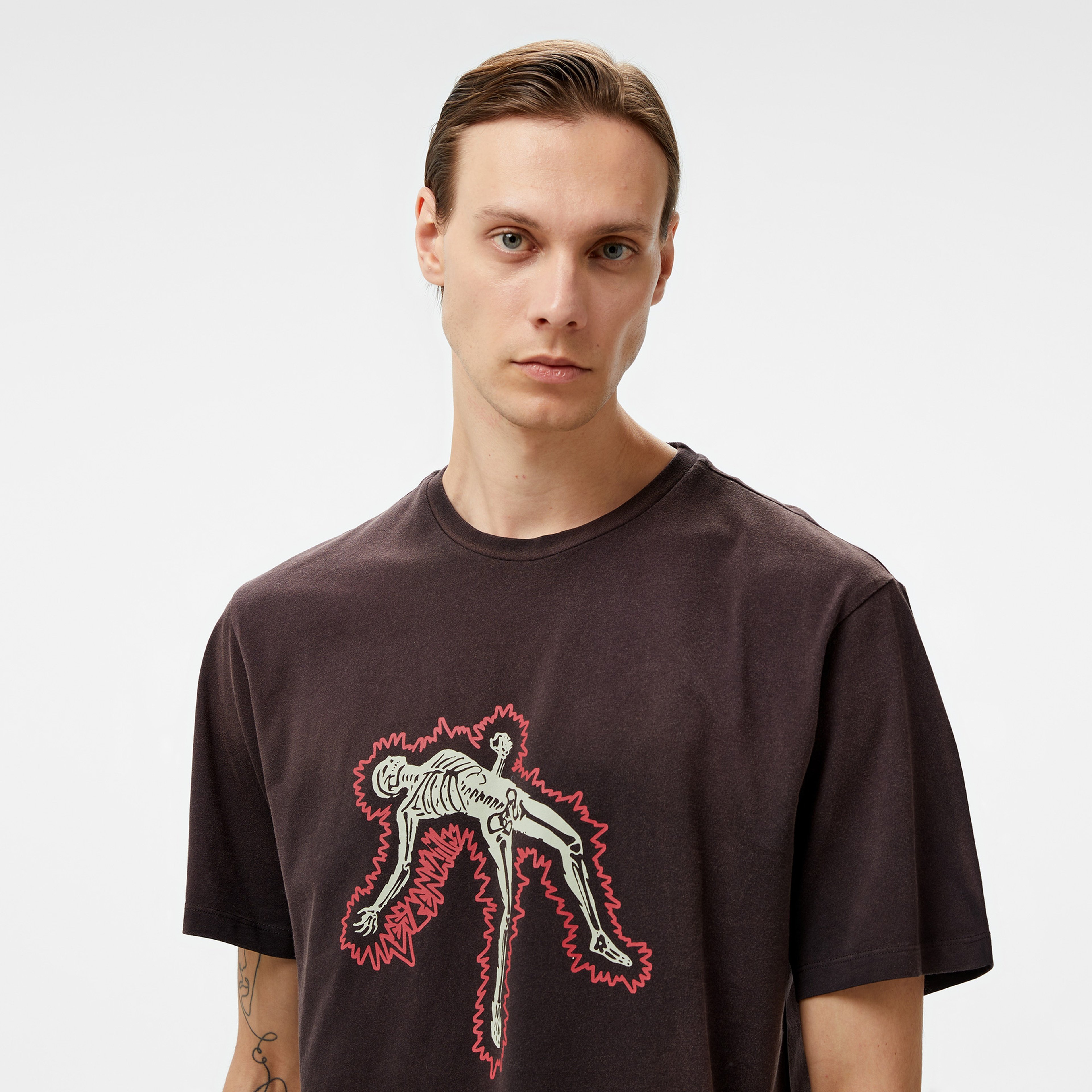Les Benjamins 040 Erkek Siyah T-Shirt