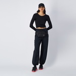 Champion Kadın Siyah T-Shirt
