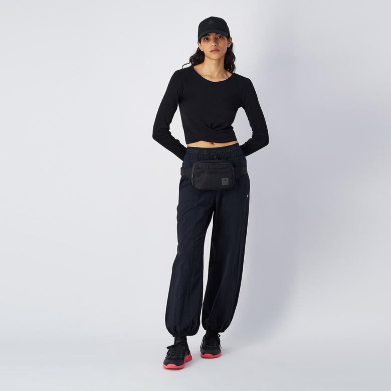 Champion Kadın Siyah T-Shirt