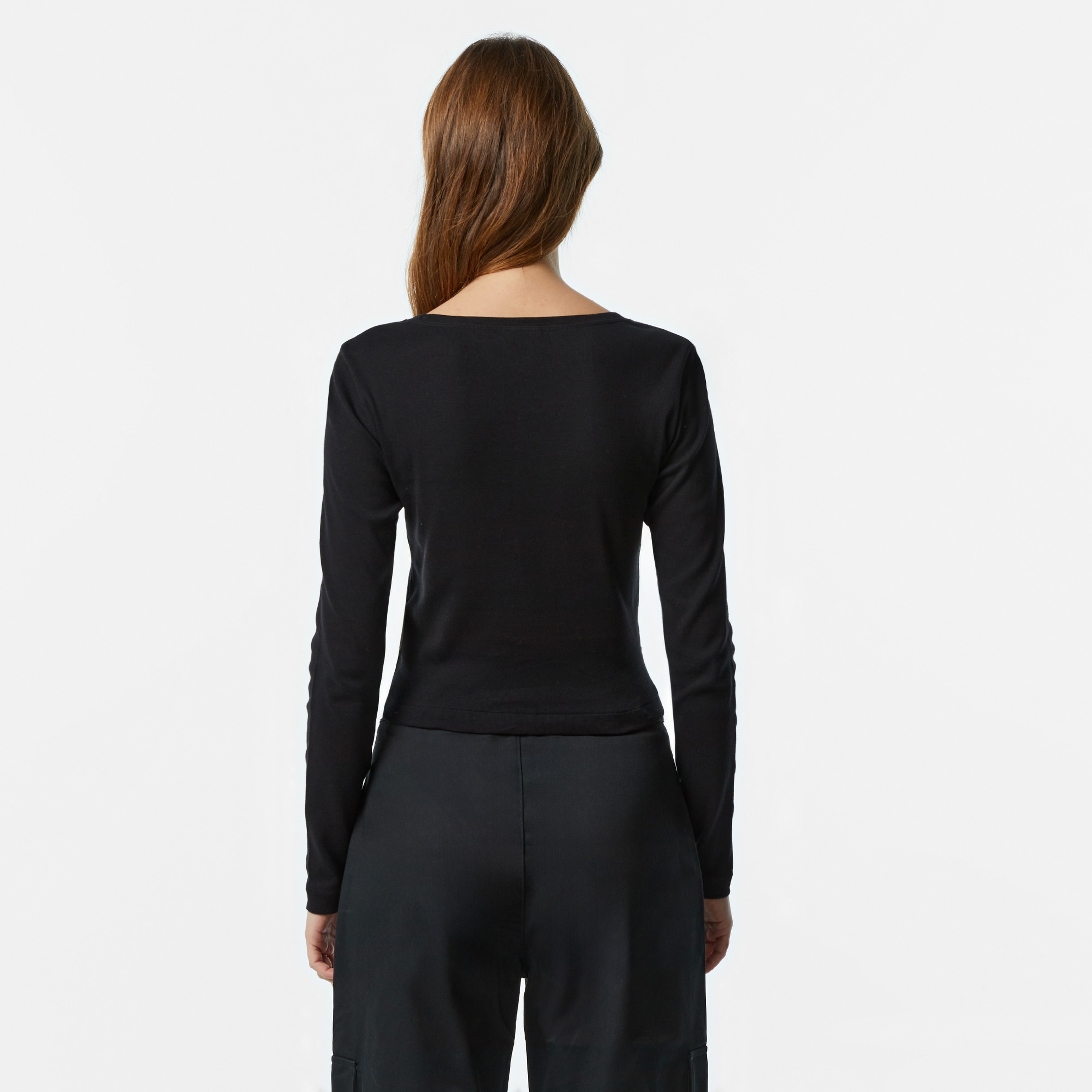 Champion Kadın Siyah T-Shirt