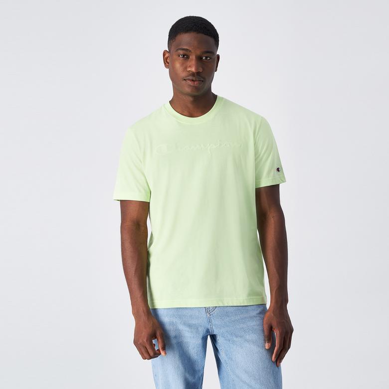 Champion Erkek Sarı T-Shirt