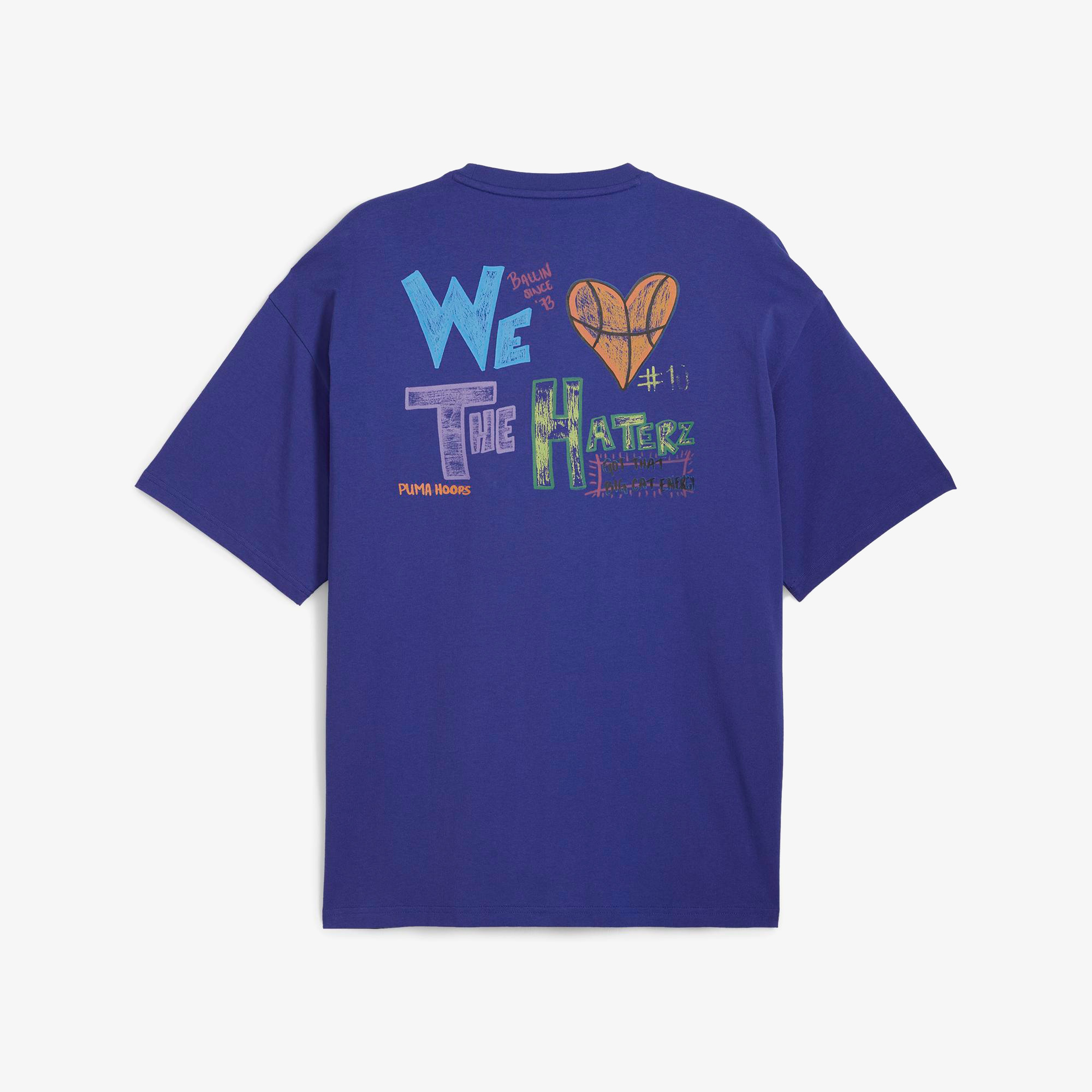 Puma Getting Crafty Ss Erkek Mor T-Shirt
