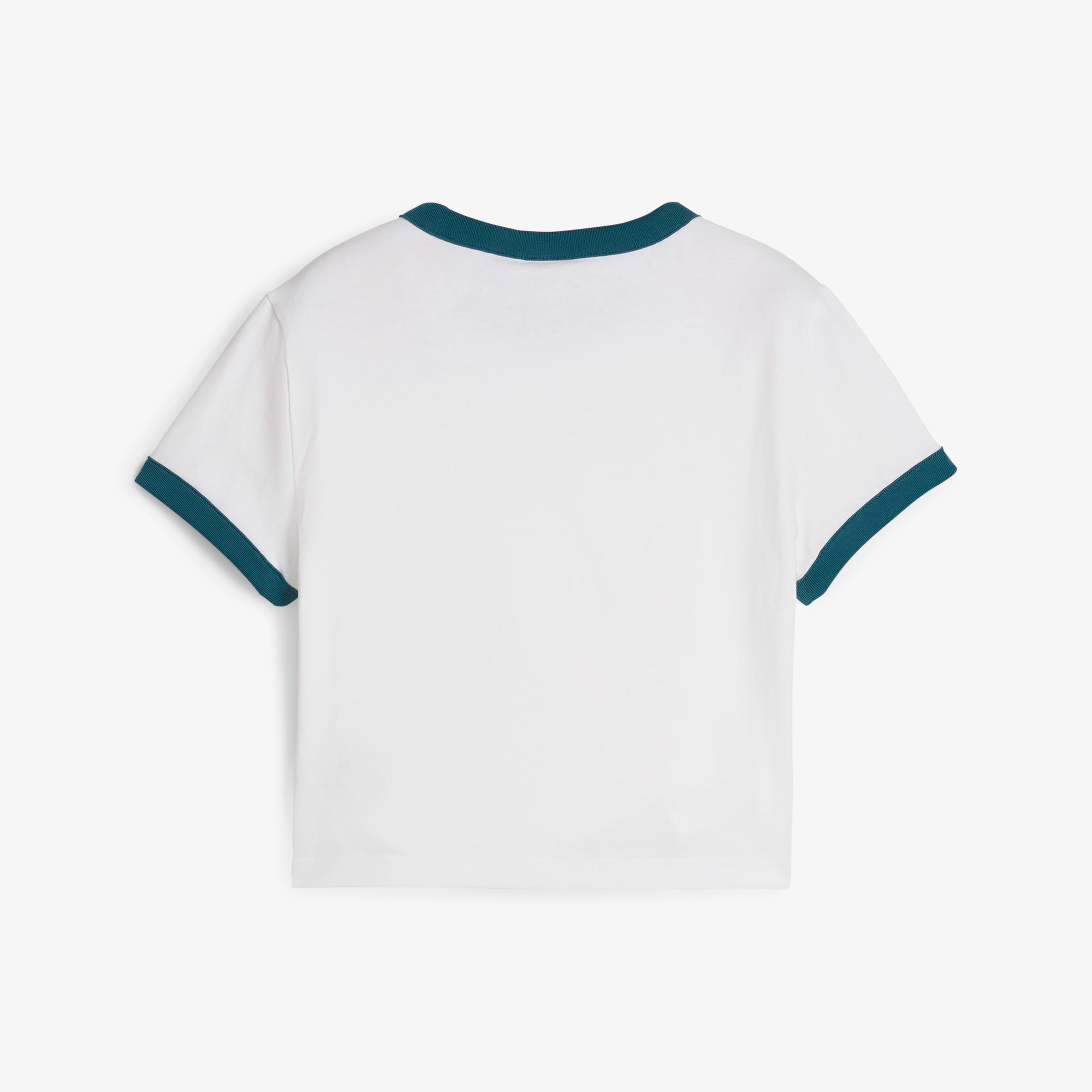 Puma Downtown Graphic Baby Kadın Beyaz T-Shirt