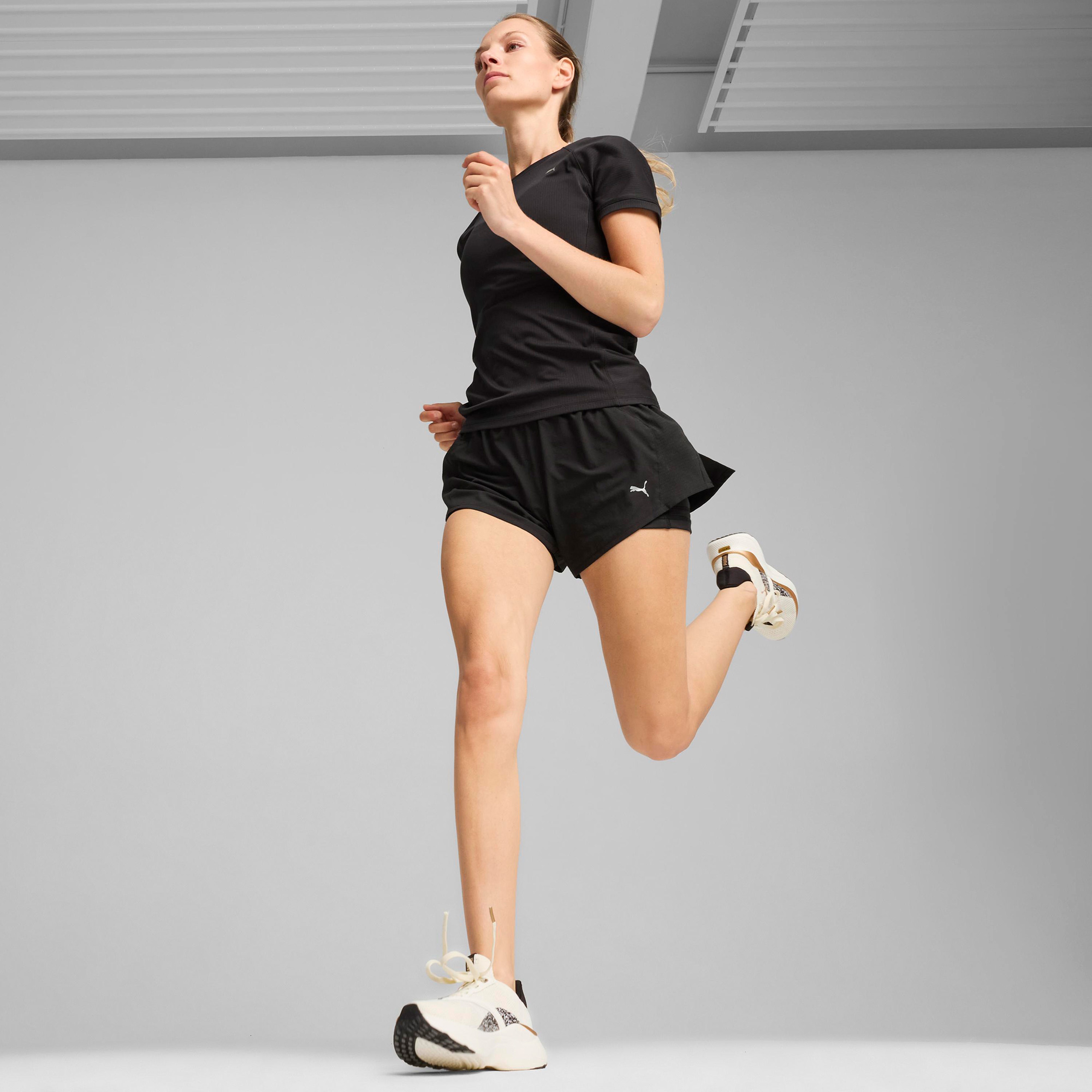 Puma Softride Mayve Leoprd II Kadın Siyah Spor Ayakkabı