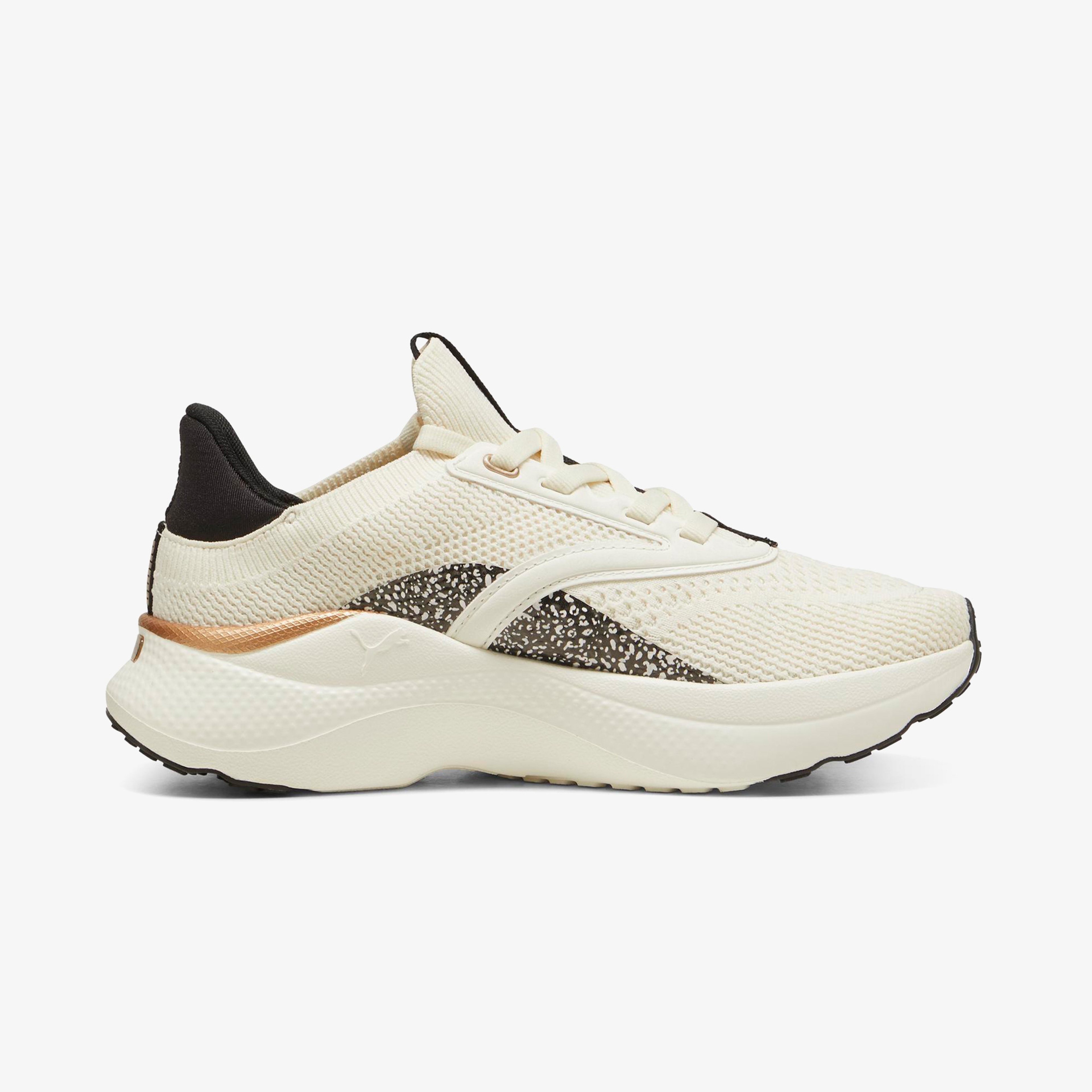 Puma Softride Mayve Leoprd II Kadın Siyah Spor Ayakkabı