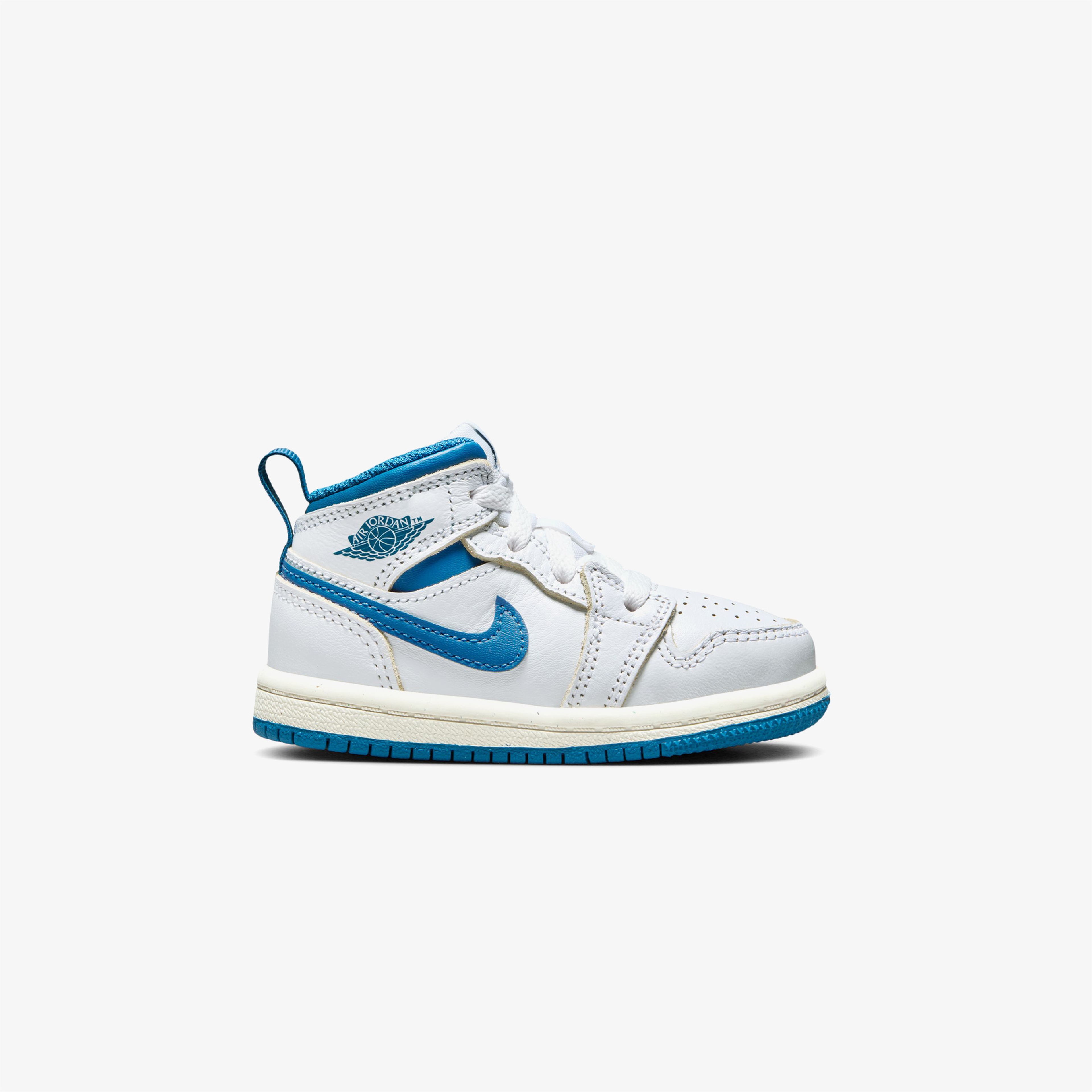 Jordan 1 Mid SE Çocuk Beyaz Spor Ayakkabı