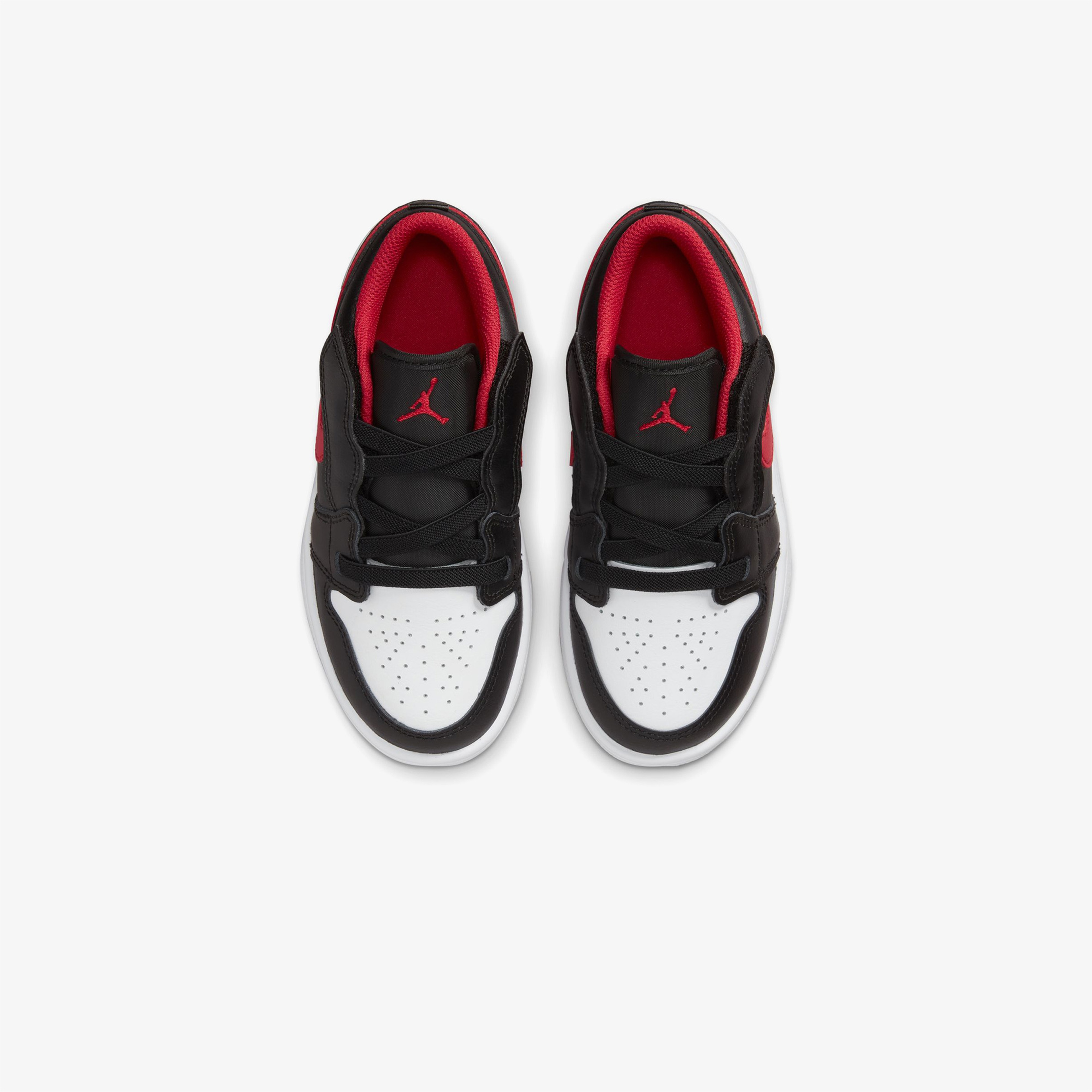 Jordan 1 Low Alt Çocuk Siyah-Kırmızı Spor Ayakkabı