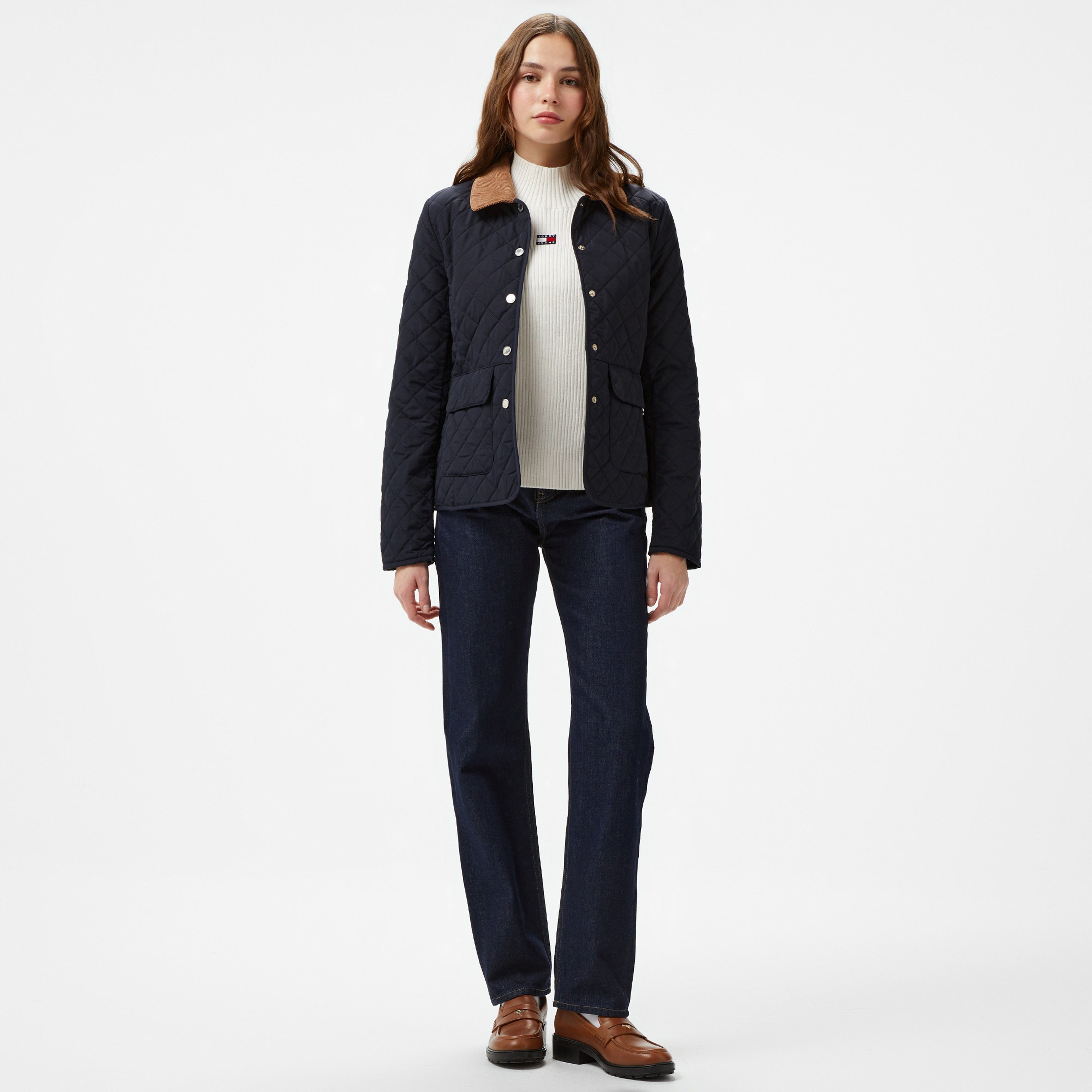 Tommy Hilfiger Kadın Mavi Mont