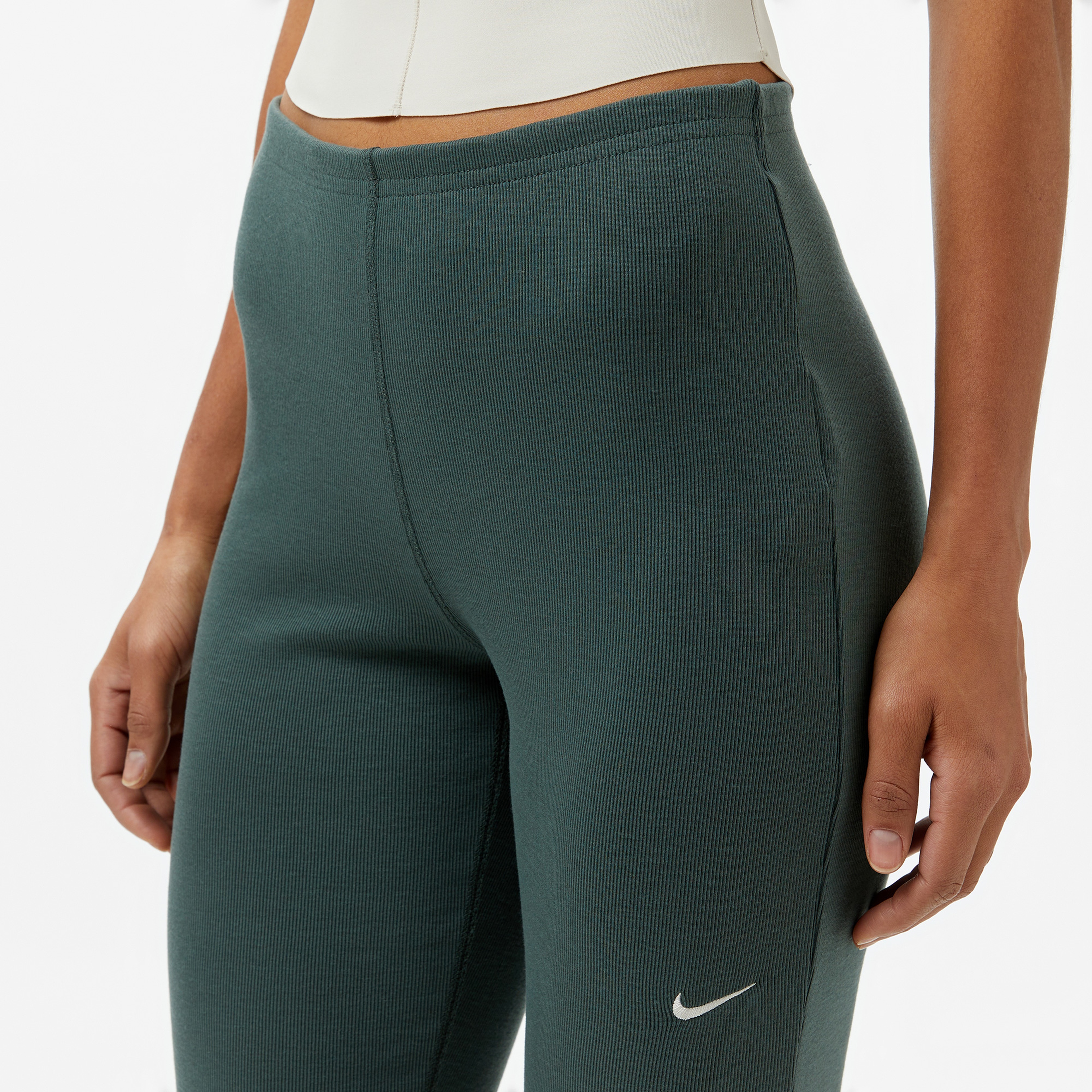 Nike Sportswear Chill Knit Kadın Yeşil Eşofman Altı