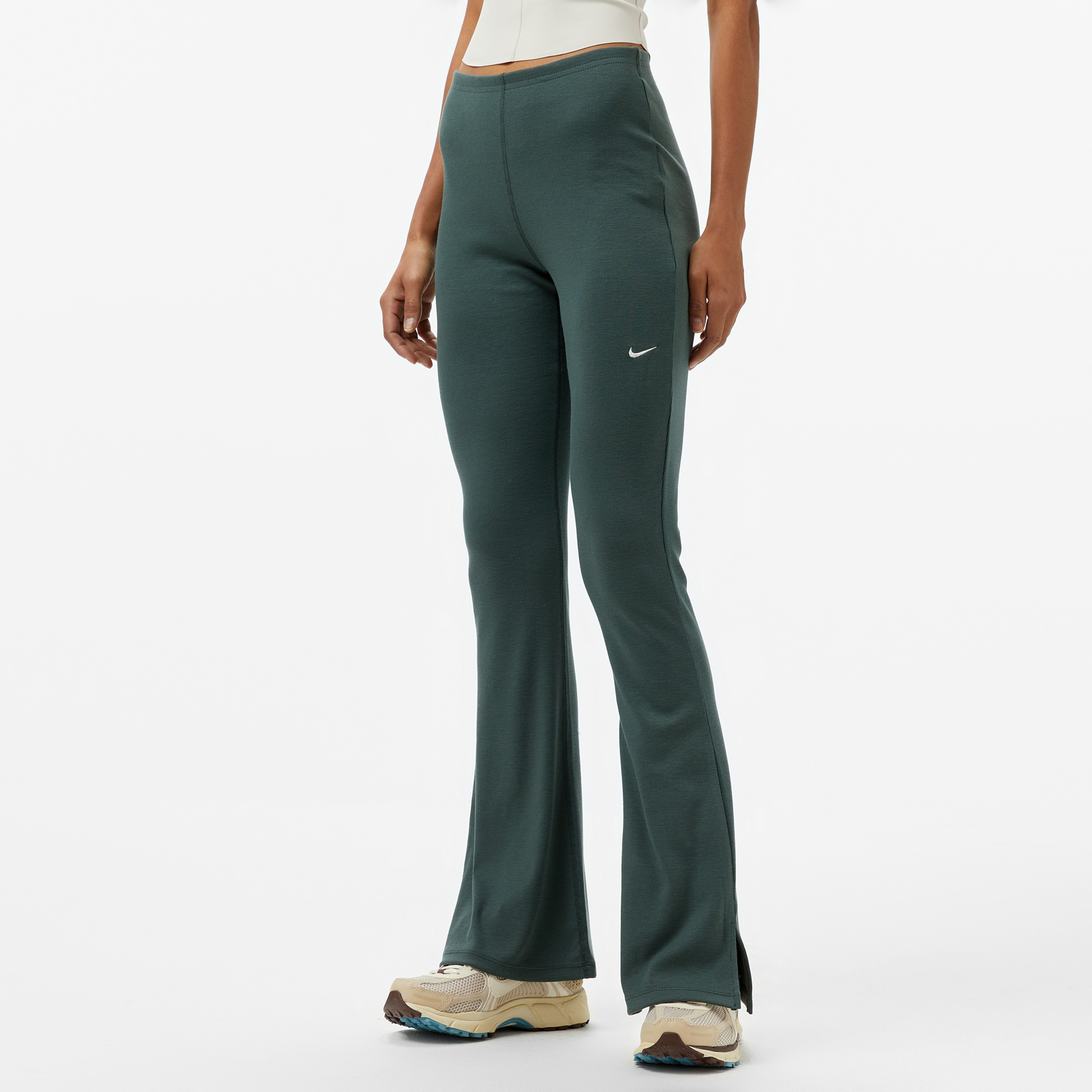 Nike Sportswear Chill Knit Kadın Yeşil Eşofman Altı