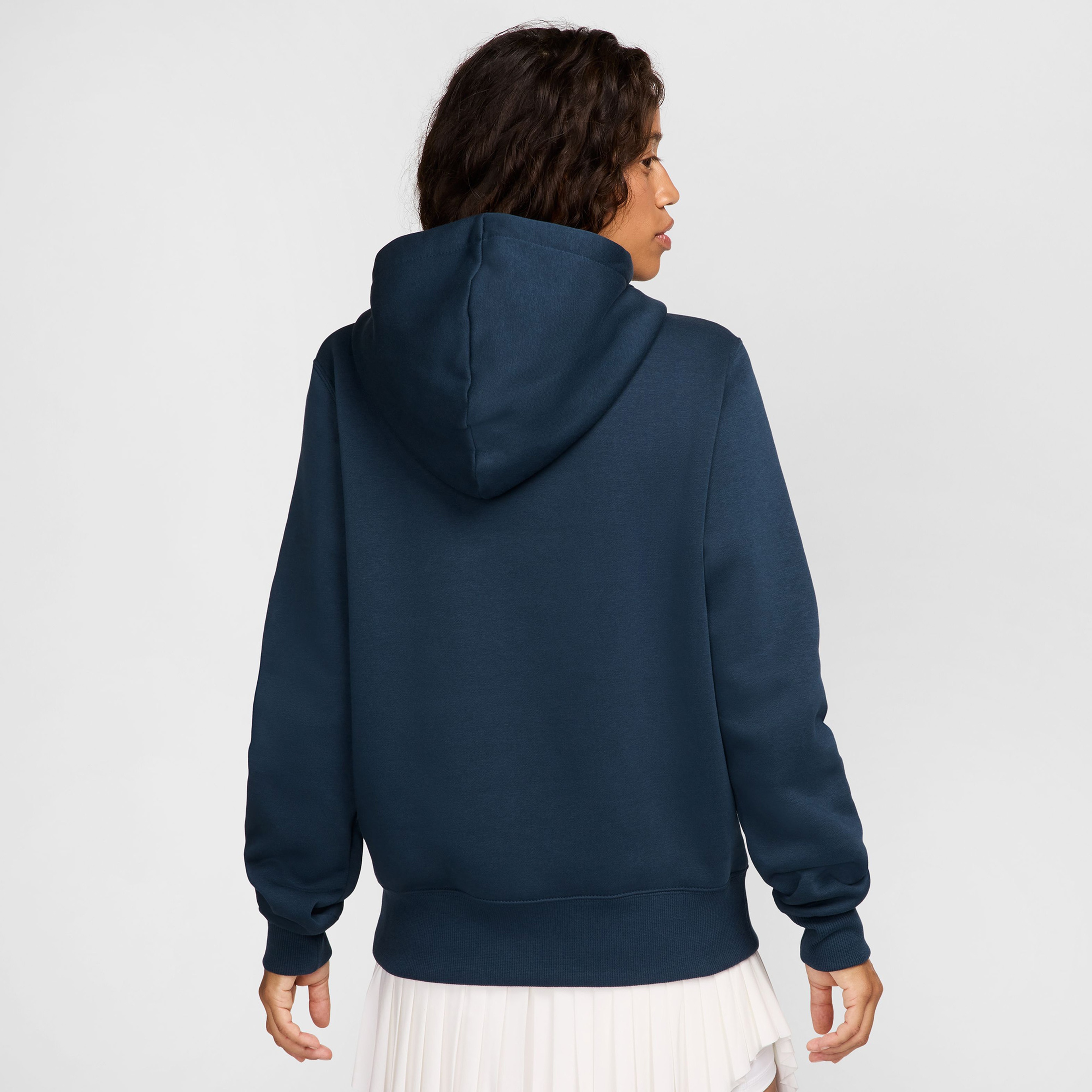 Nike Sportswear Phoenix Fleece Kadın Lacivert Kapüşonlu Sweatshirt