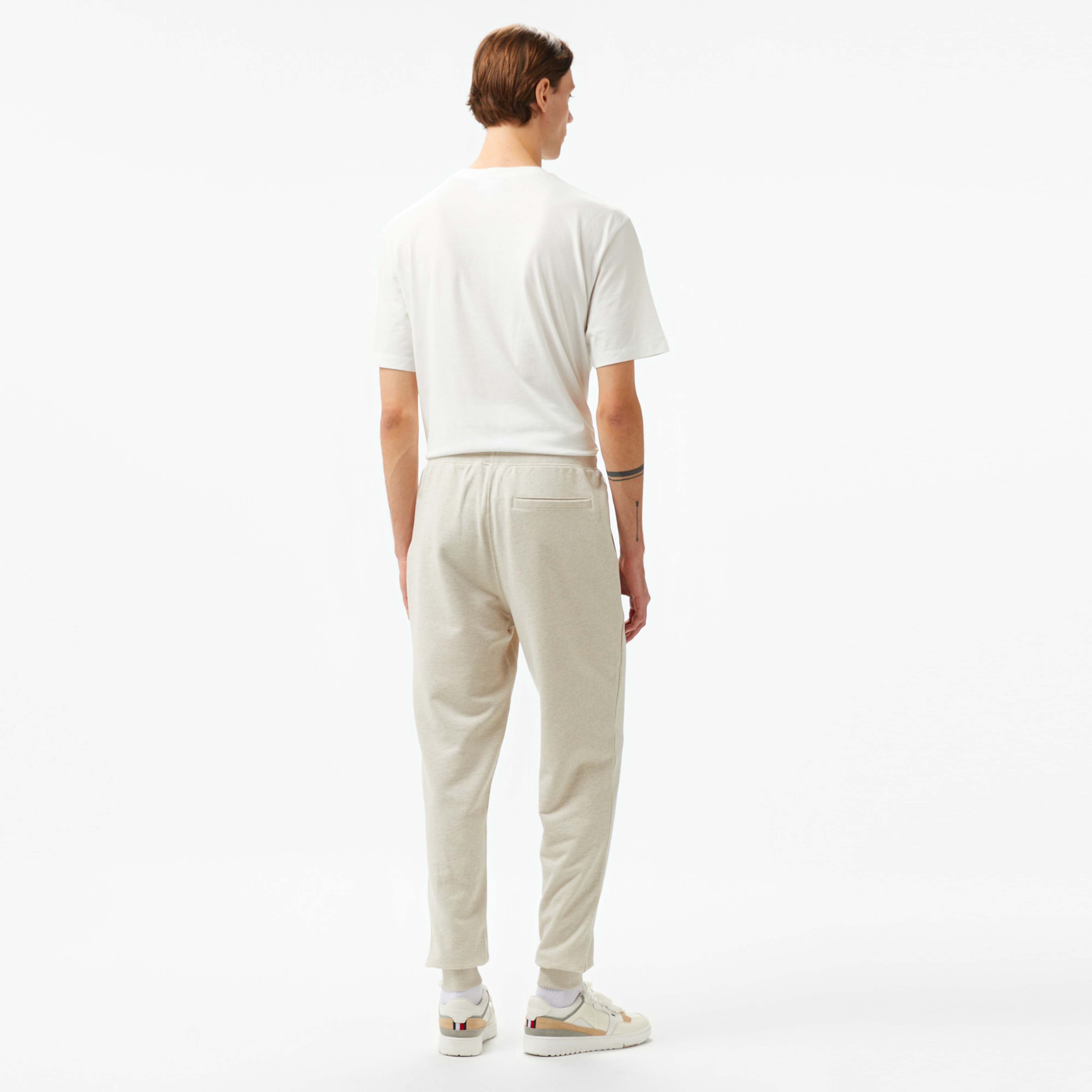 Tommy Hilfiger Essential Terry Erkek Krem Eşofman Altı