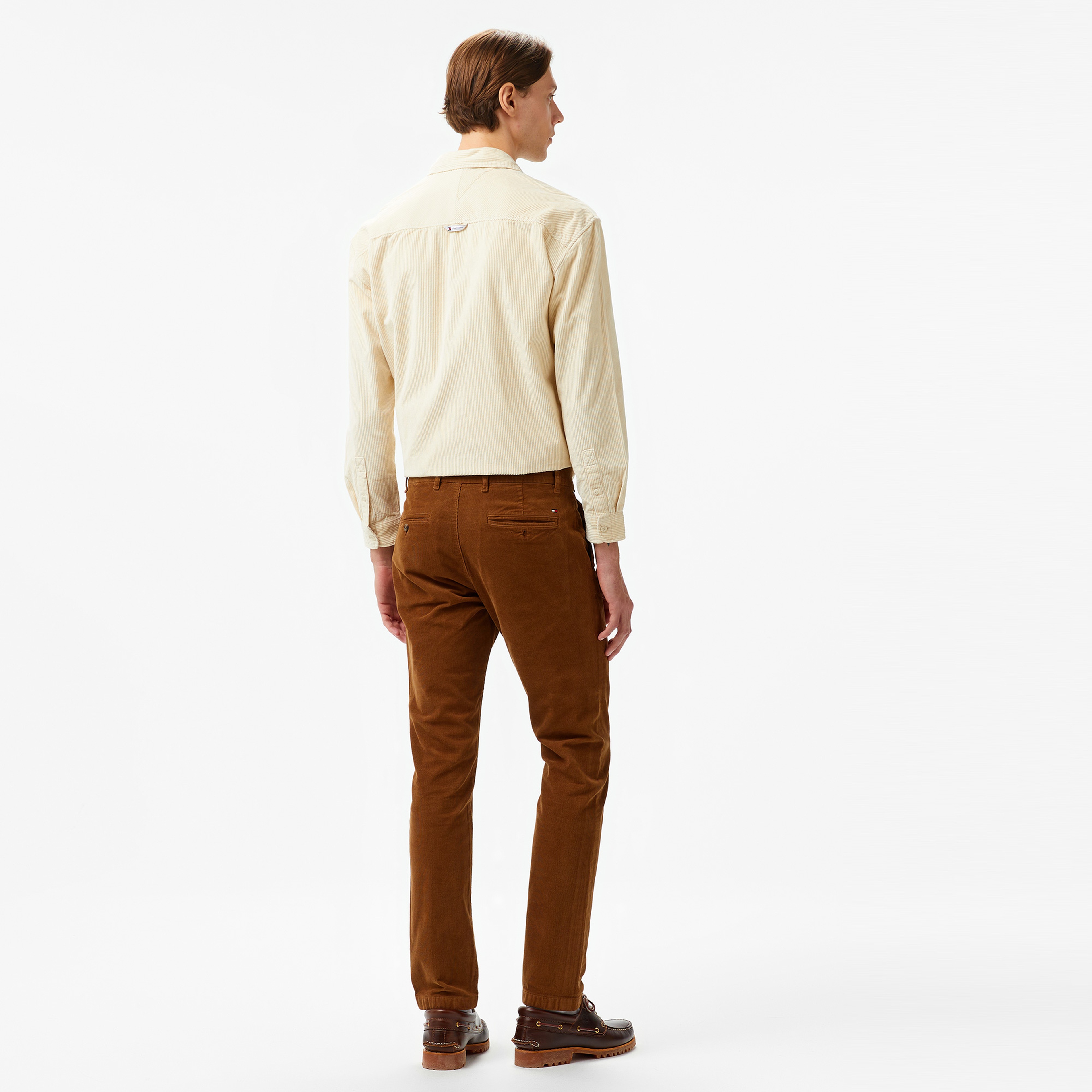 Tommy Hilfiger Bleecker Corduroy Gmd Erkek Kahverengi Chino Pantolon