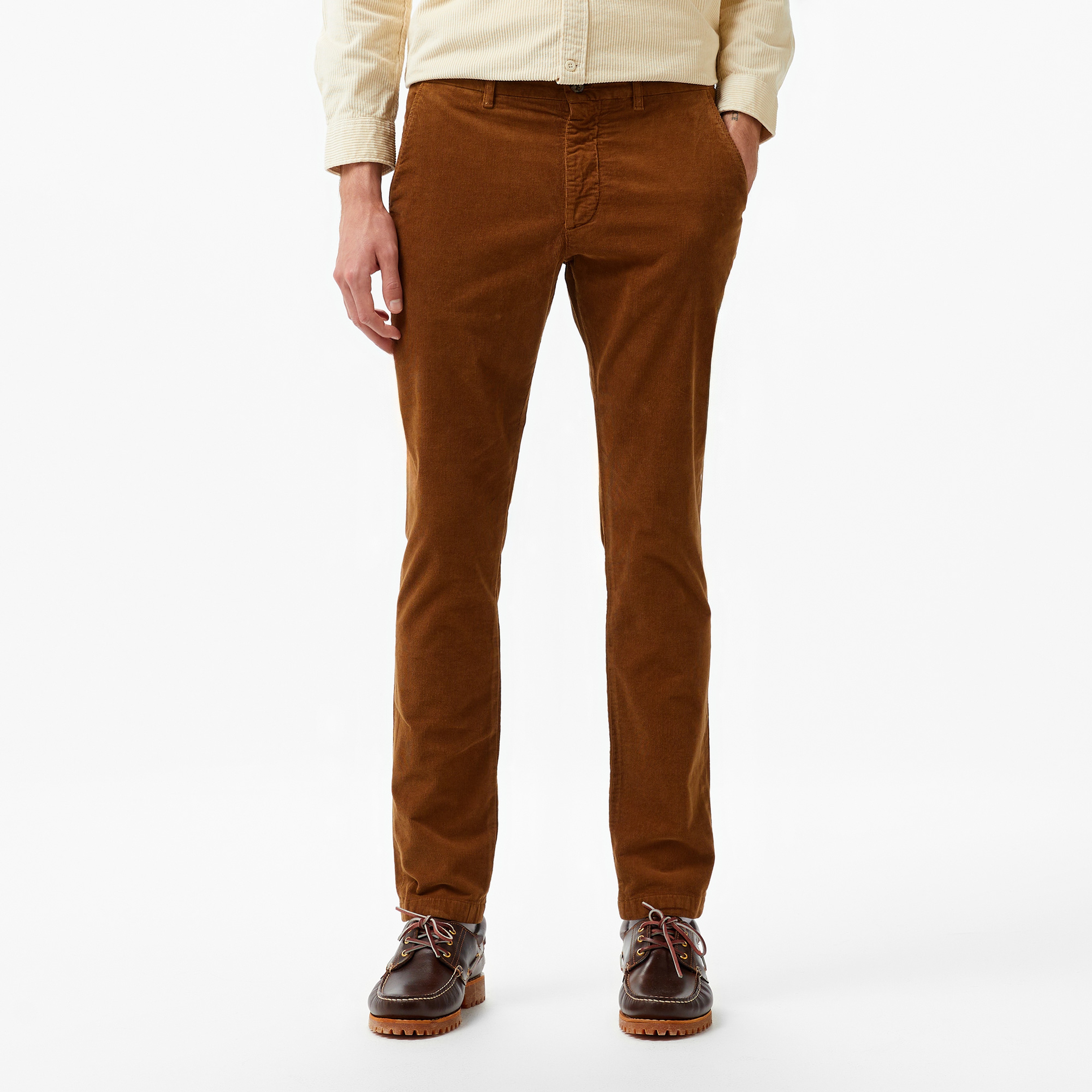 Tommy Hilfiger Bleecker Corduroy Gmd Erkek Kahverengi Chino Pantolon