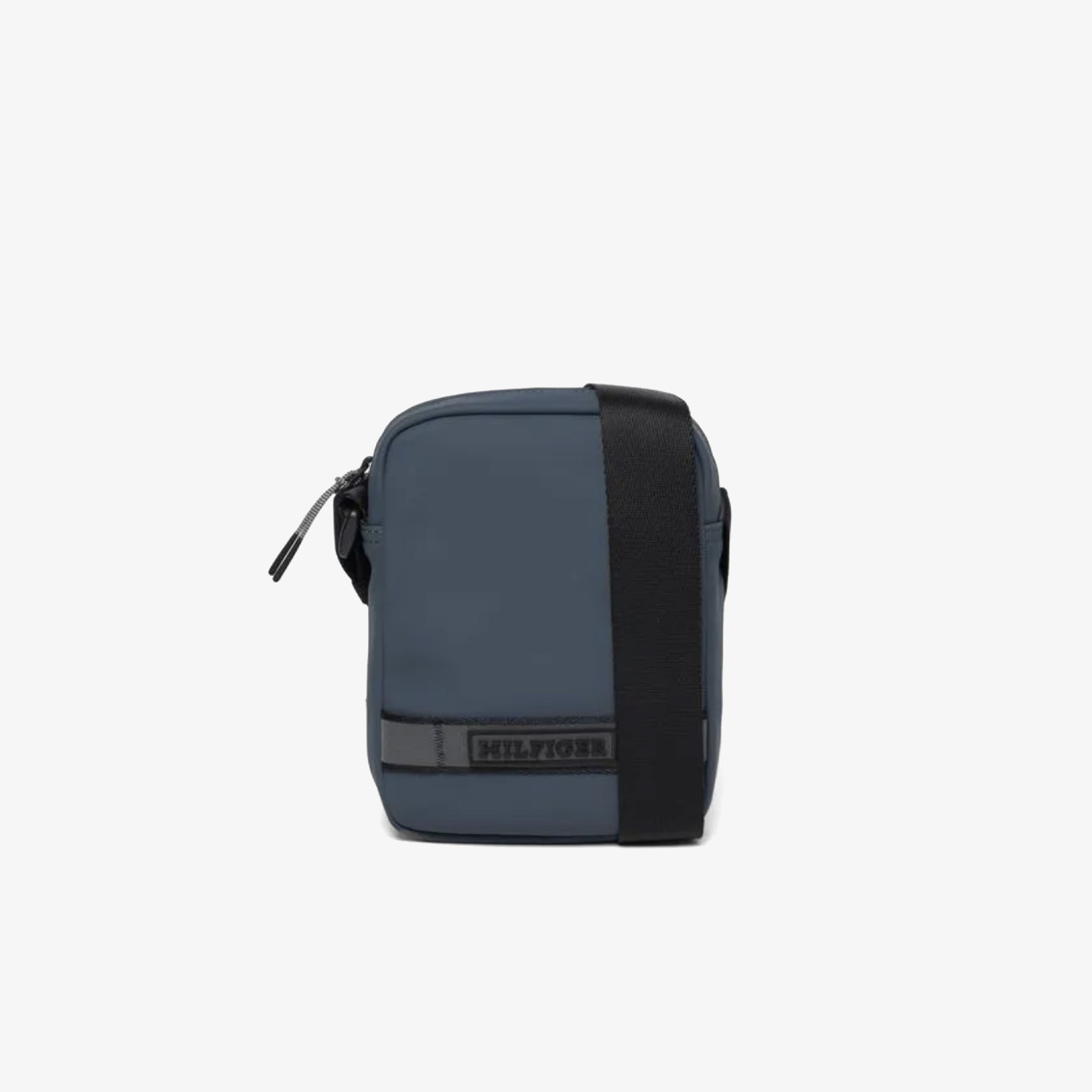 Tommy Hilfiger Monotype Mini Reporter Erkek Gri Omuz Çantası