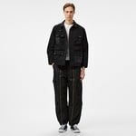 Alpha Industries Onion Quilted Mixed Media Unisex Siyah Ceket