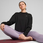 Puma Studio Cloudspun Crew Kadın Siyah Sweatshirt