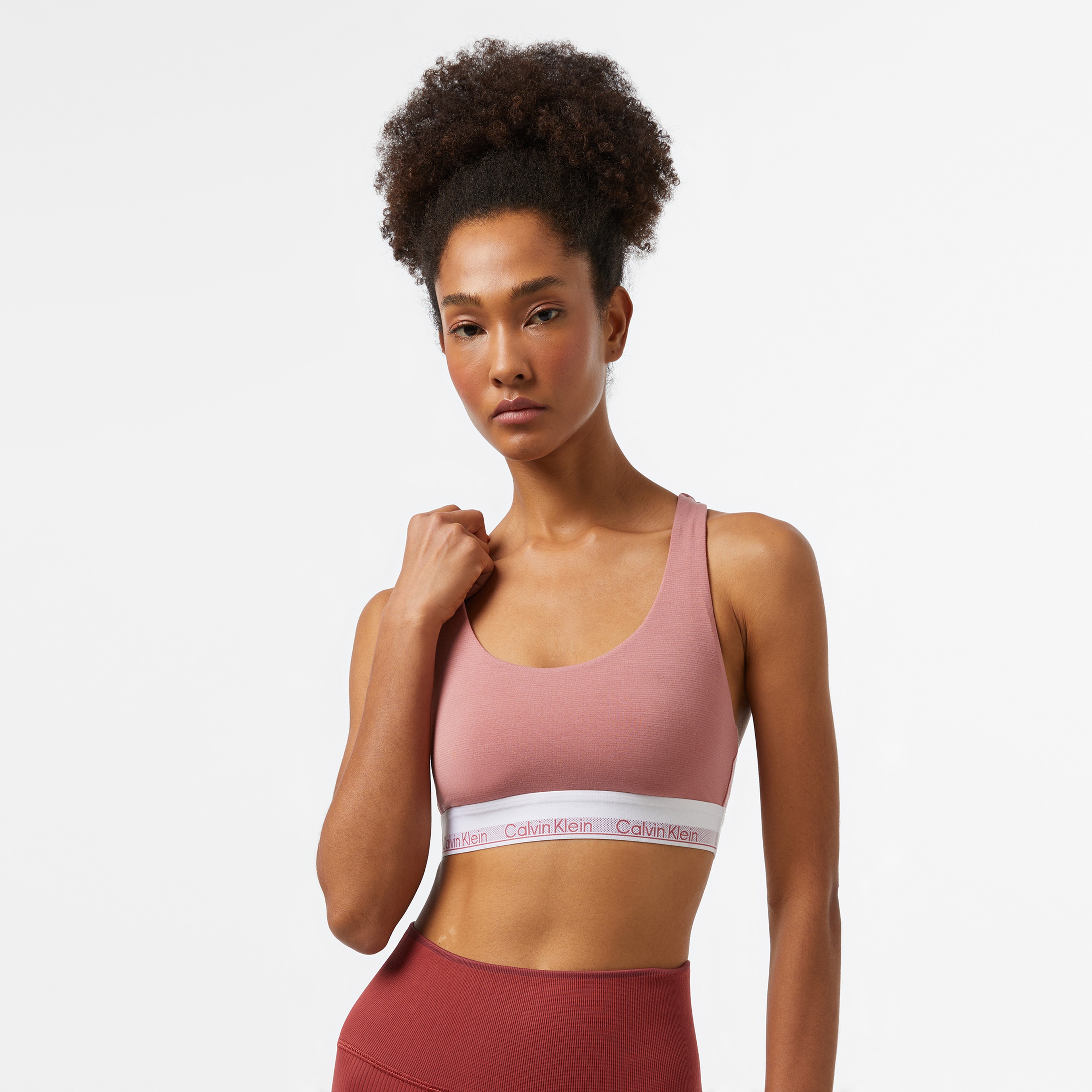 Calvin Klein Unlined Kadın Pembe Bra