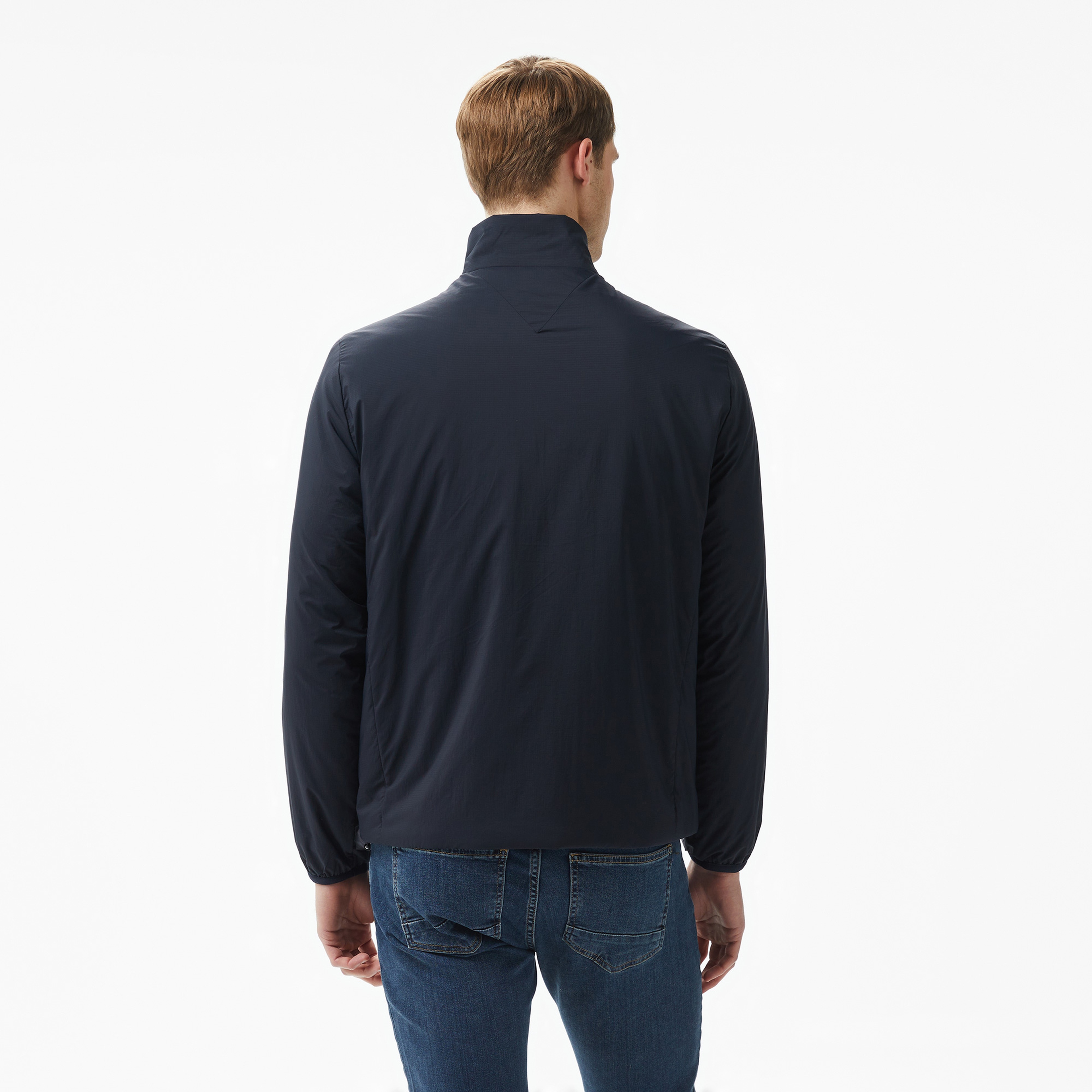 Tommy Hilfiger Lightweight Blouson Erkek Mavi Ceket