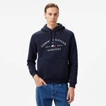 Tommy Hilfiger Nautical Arch Erkek Mavi Hoodie