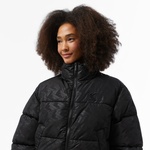Karl Kani Og Aop Crop Puffer Kadın Siyah Ceket