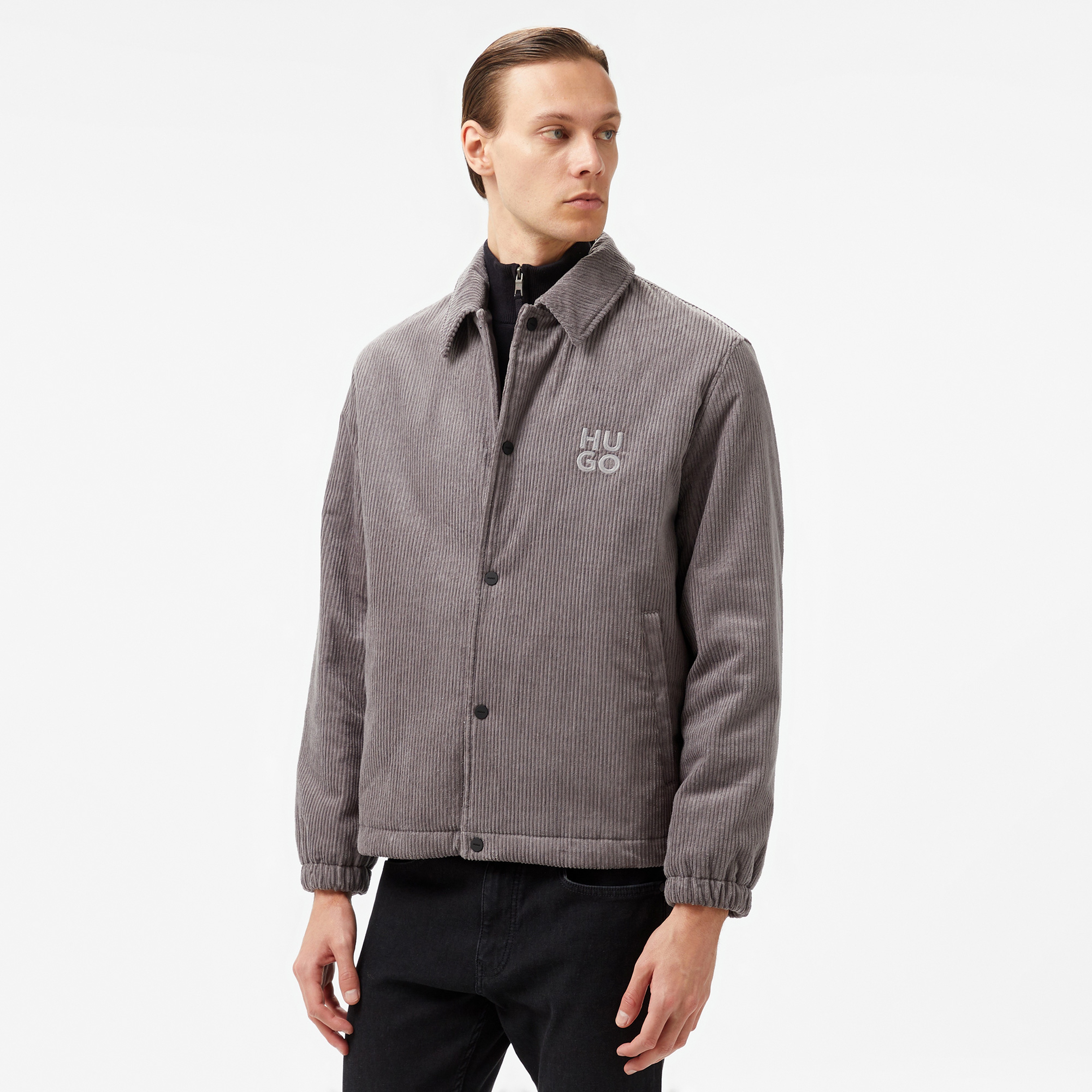 Hugo Bran 2441 Erkek Gri Ceket