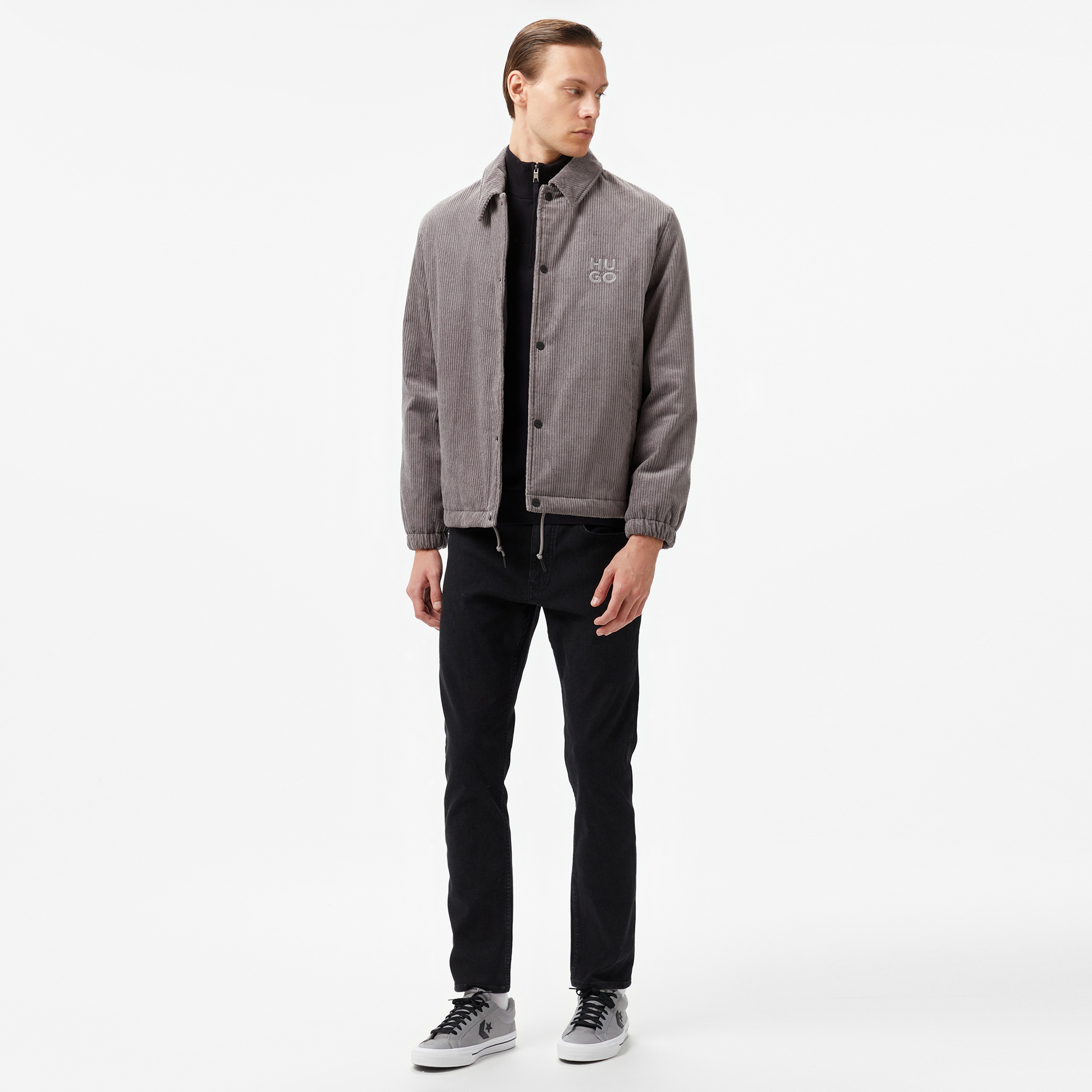 Hugo Bran 2441 Erkek Gri Ceket