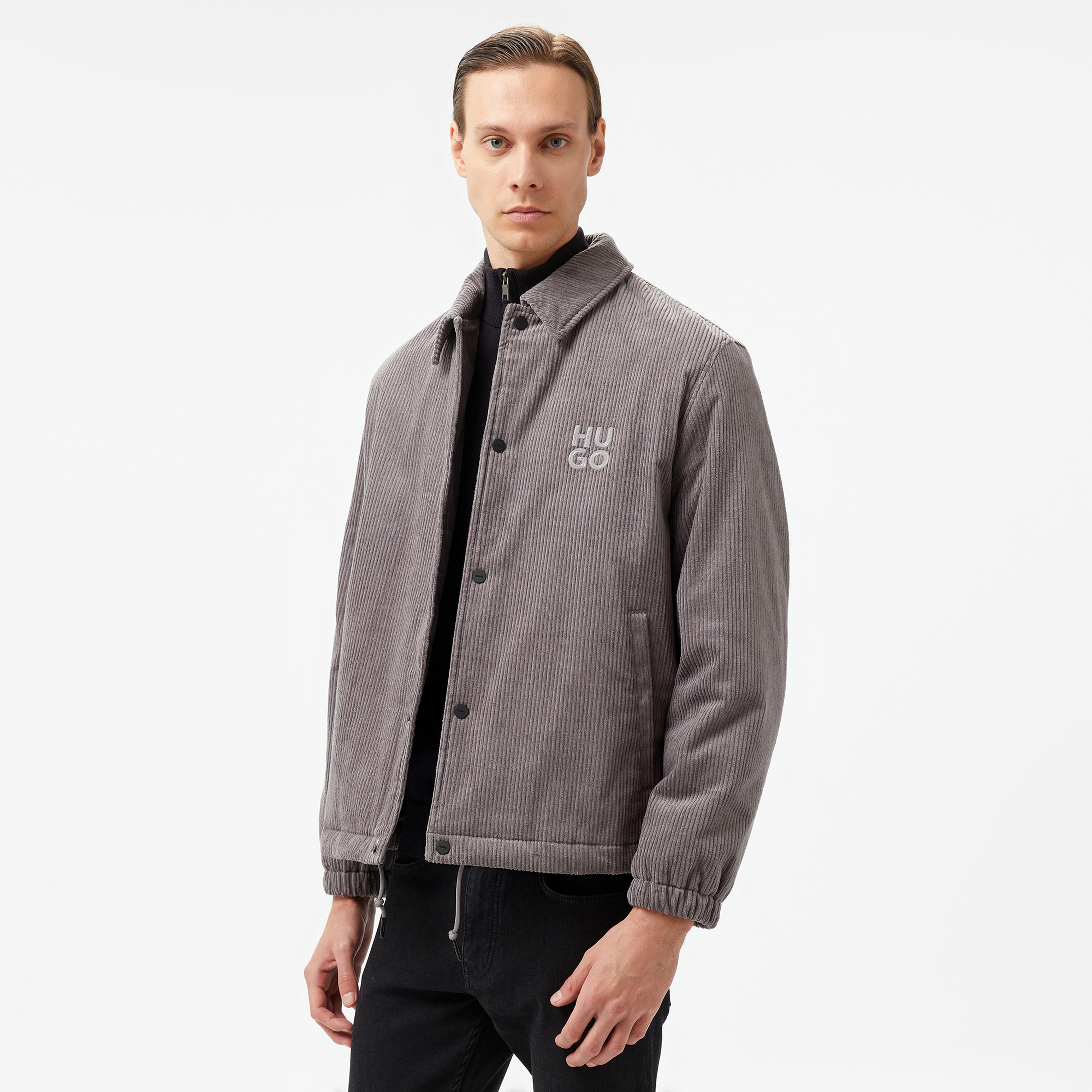 Hugo Bran 2441 Erkek Gri Ceket