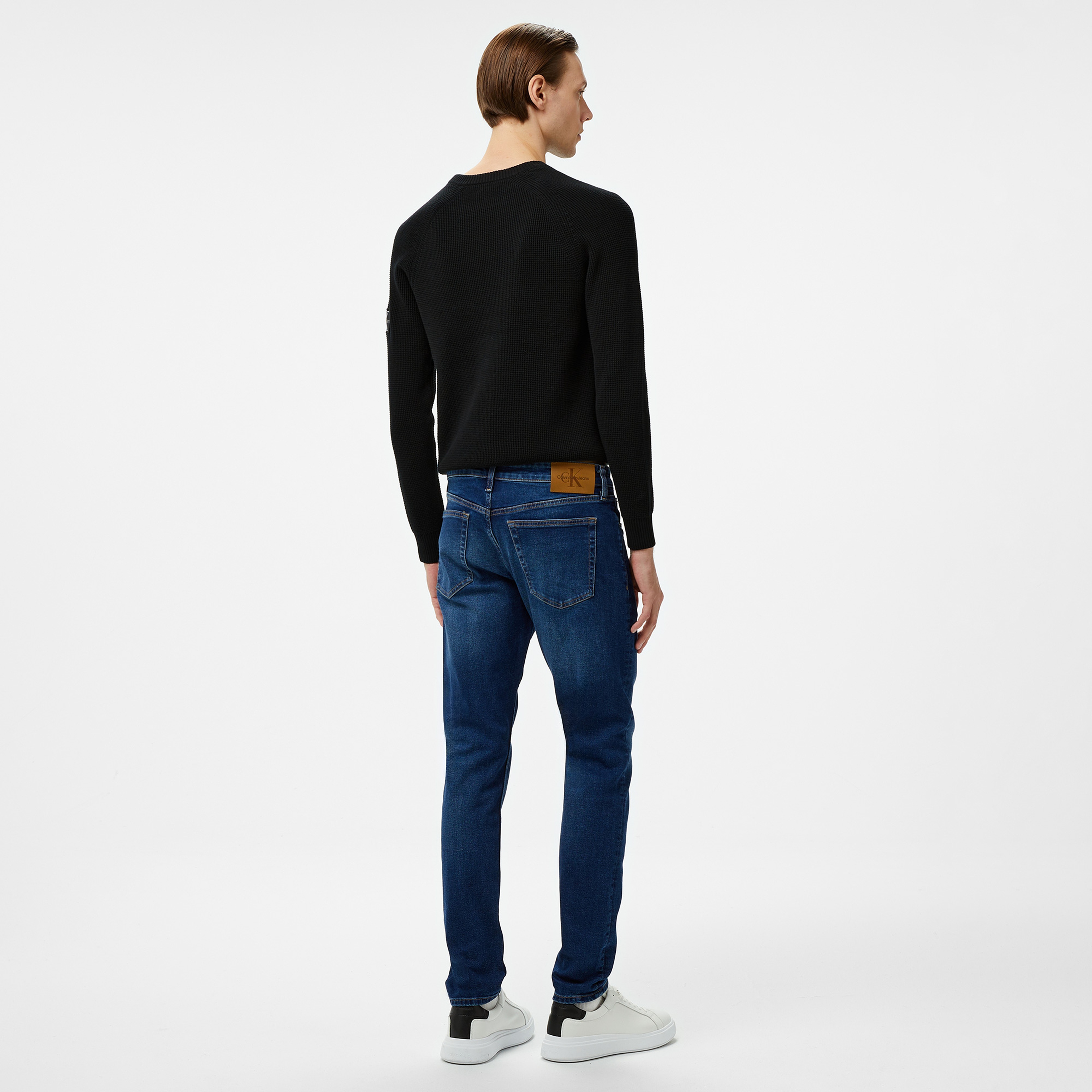 Calvin Klein Jeans Slim Taper Erkek Lacivert Jean