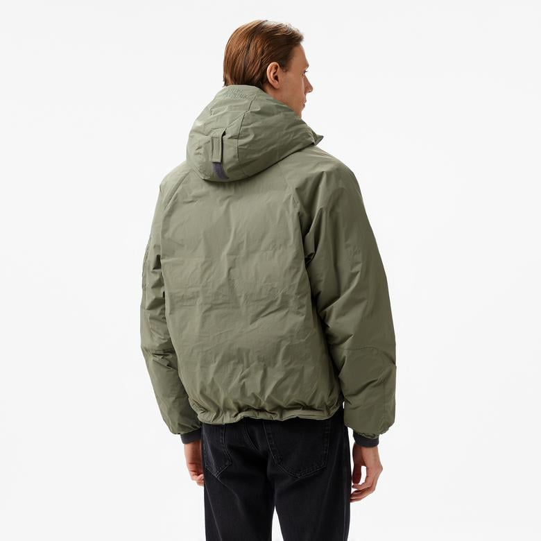 Alpha Industries Insulated Hooded Parka Unisex Gri Ceket