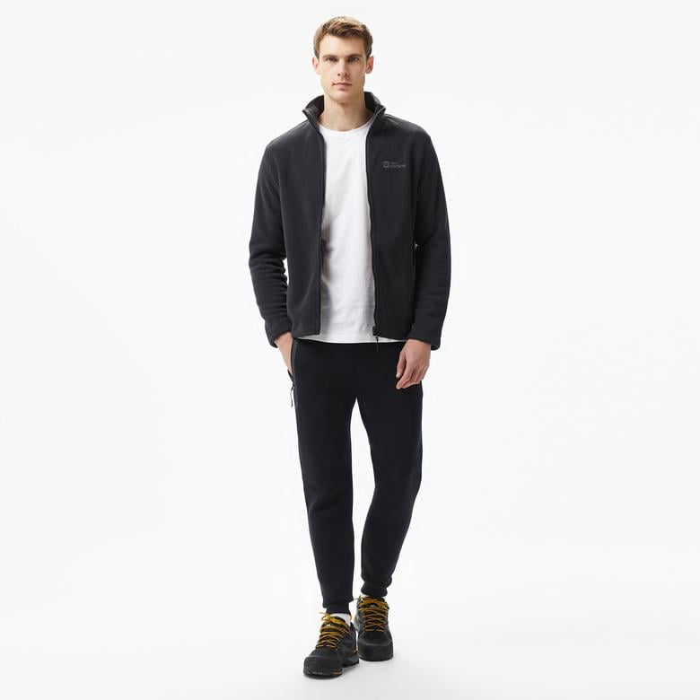 Jack Wolfskin Winterstein Erkek Siyah Polar Ceket