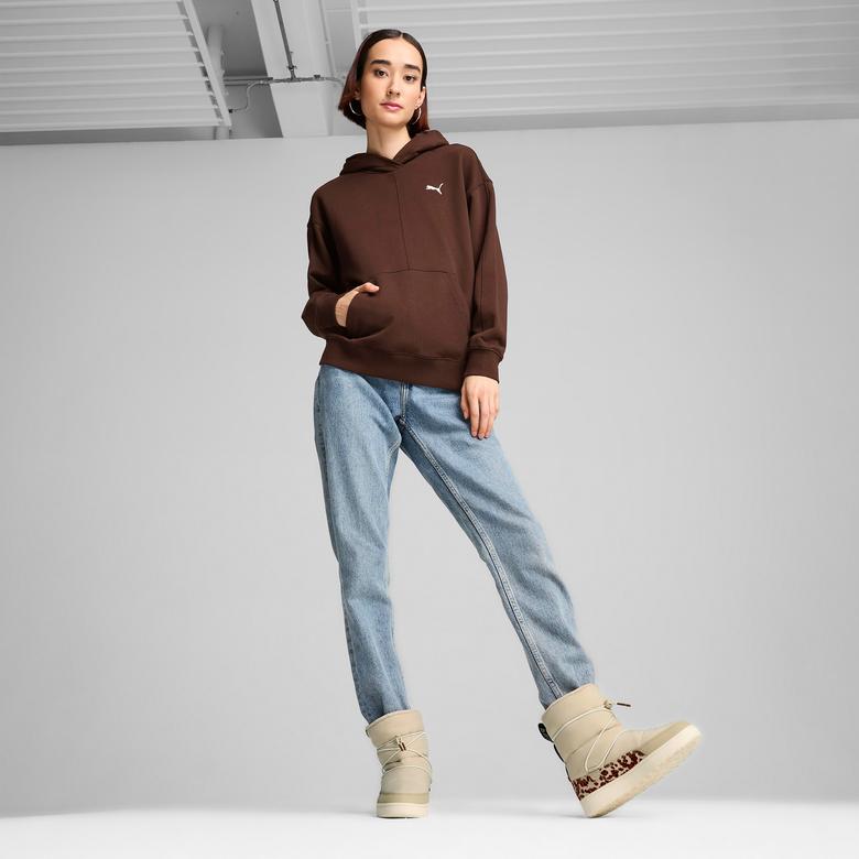 Puma Snowbae Animal Kadın Bej Bot