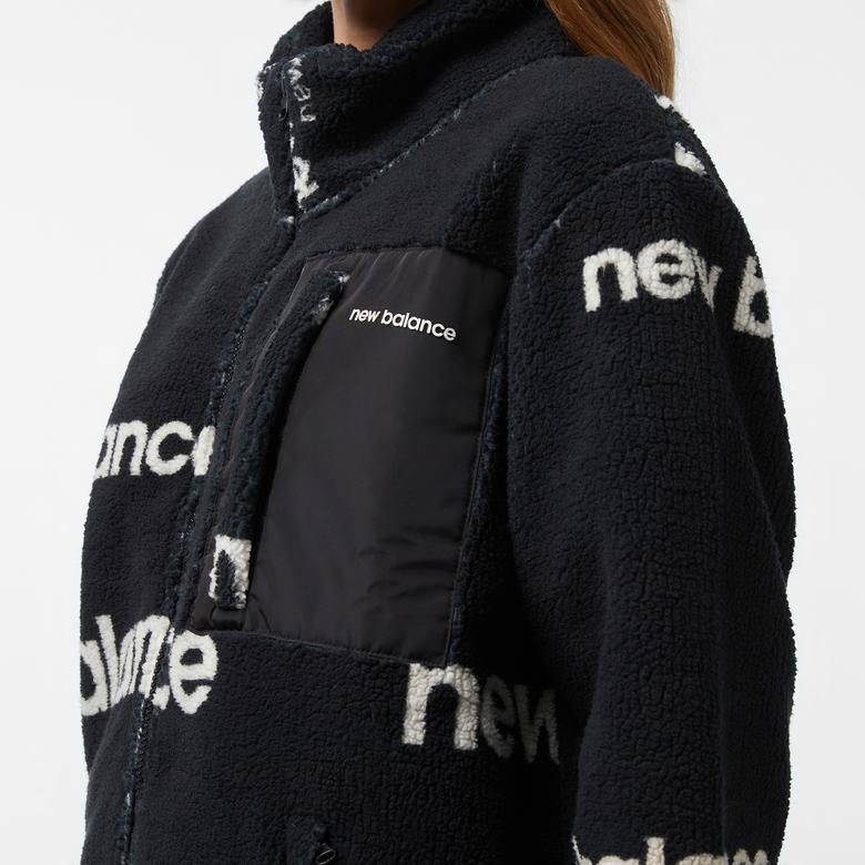 New Balance UNC3358 Lifestyle Unisex Siyah Sweatshirt